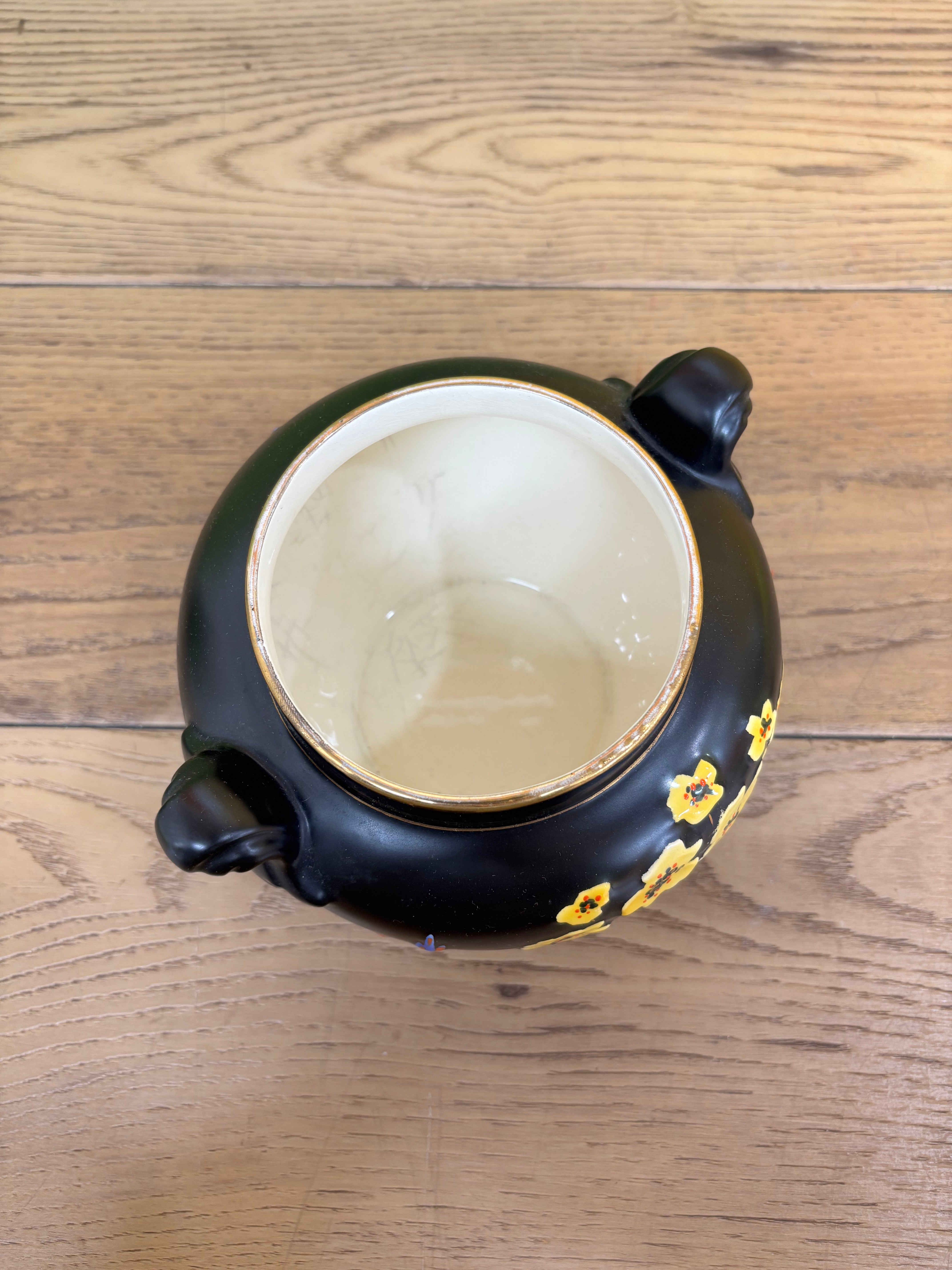 Falcon Ware Pottery Flower Frog