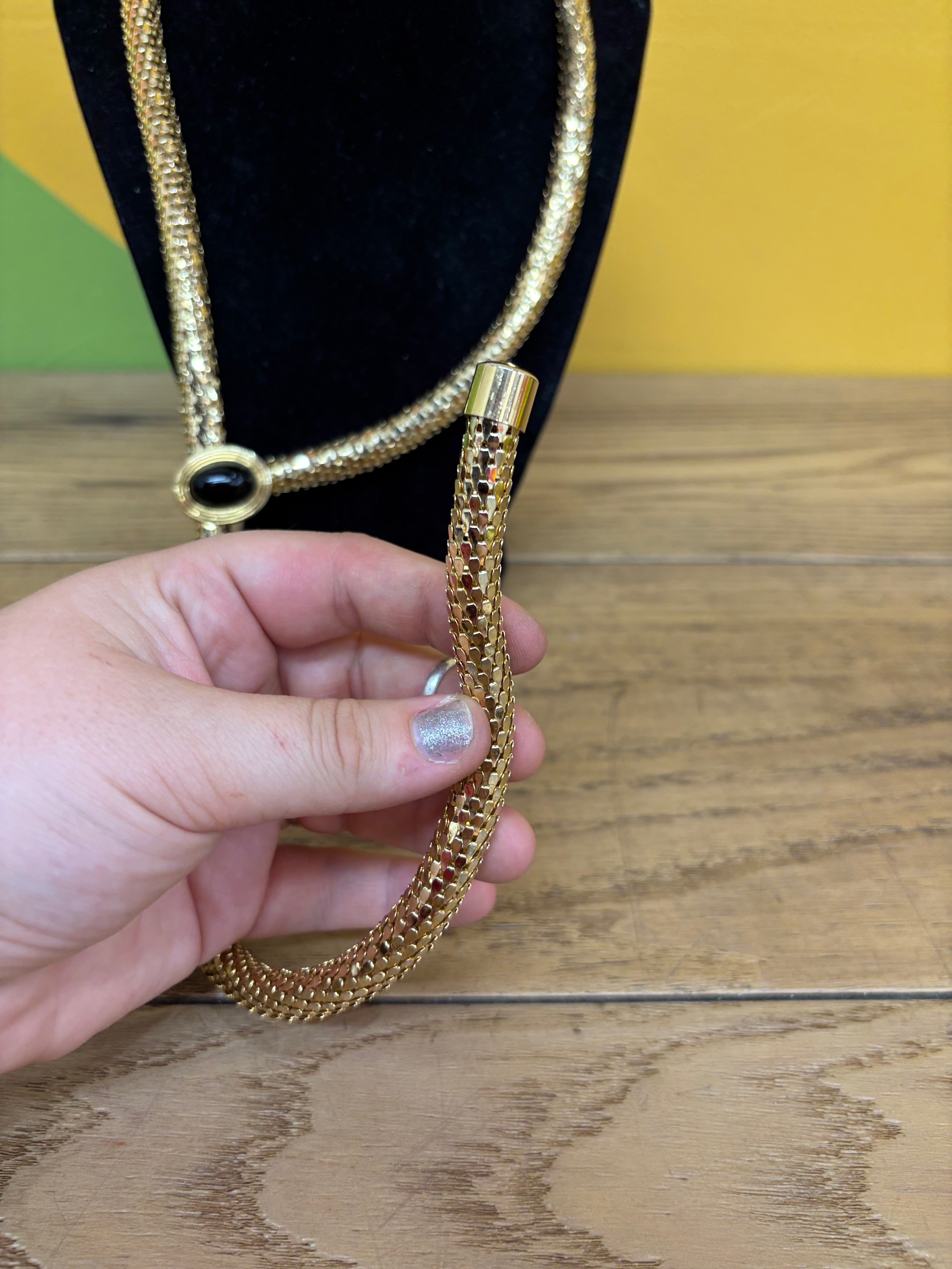 Gold Tone Necklace