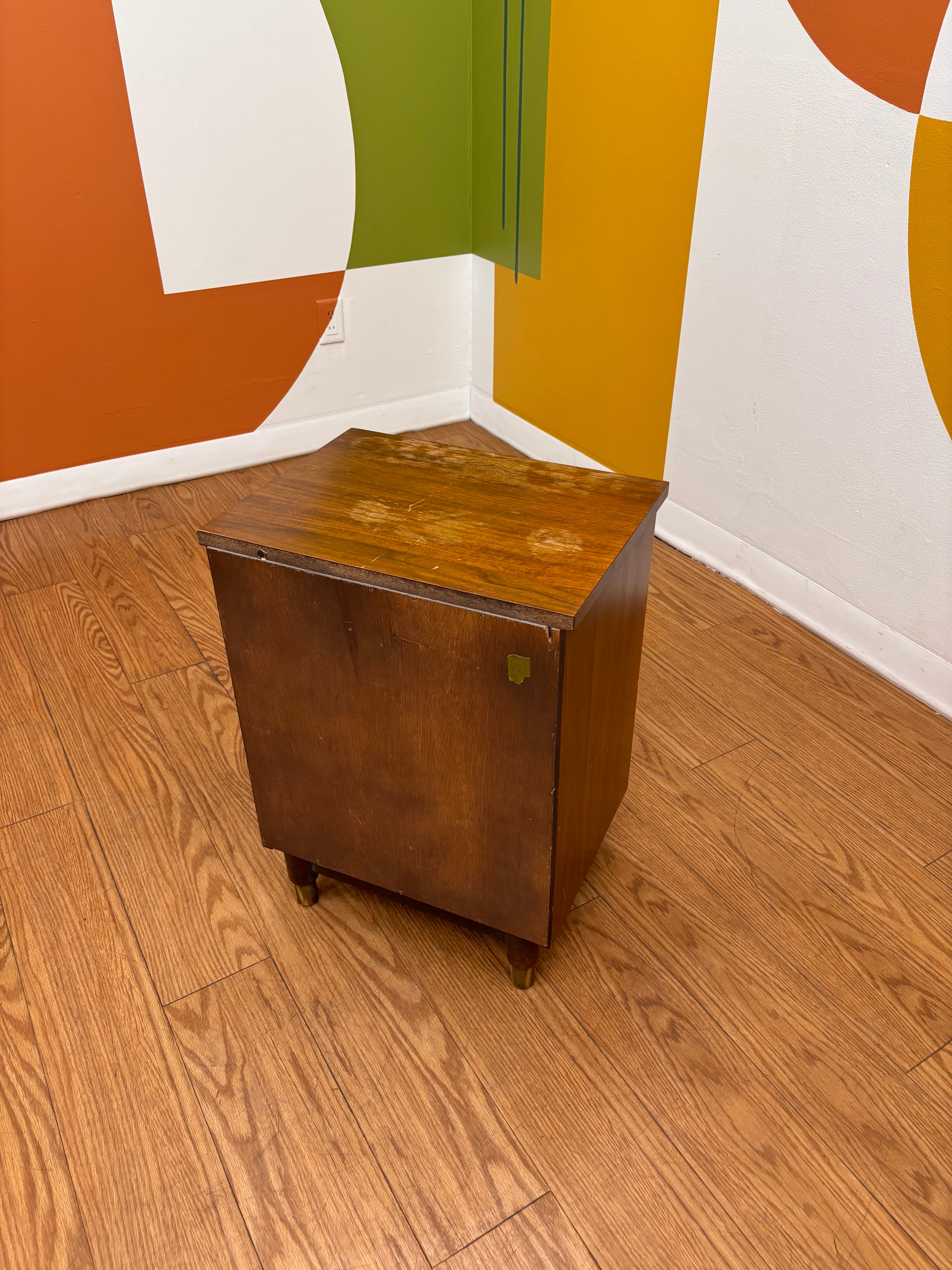 Wood Nightstand