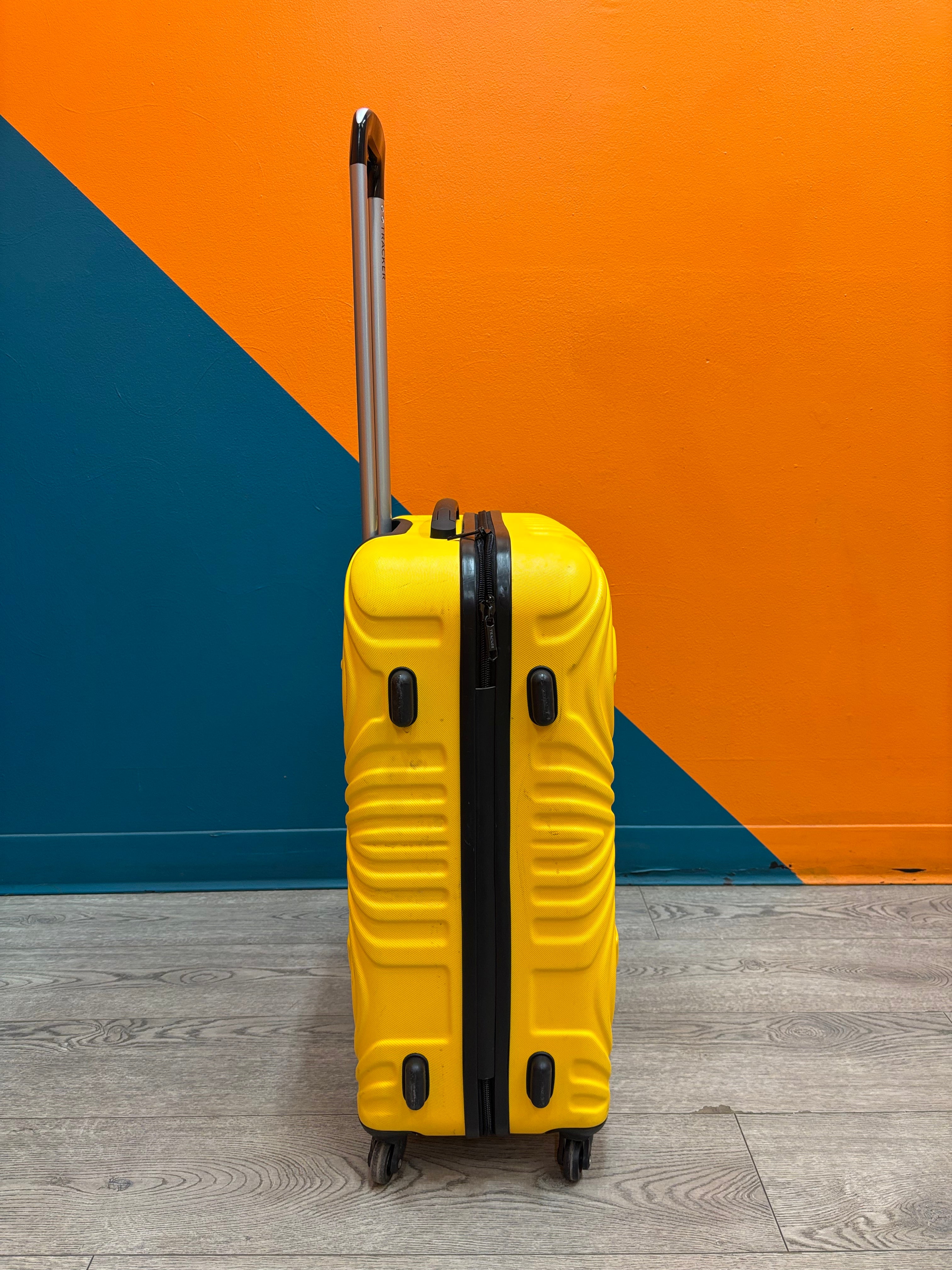 Yellow Emoji Hard Shell Luggage