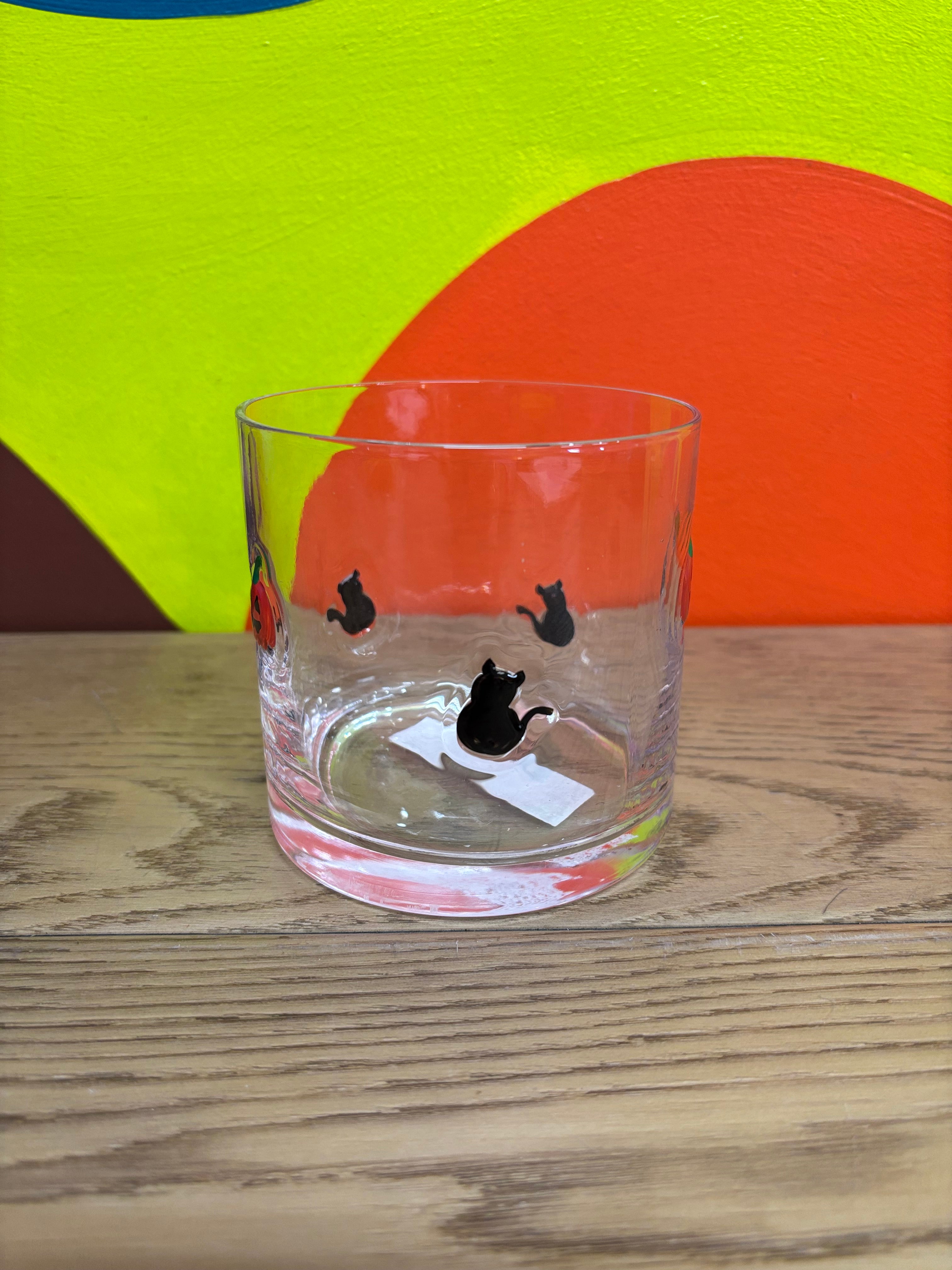 Wide Halloween Glass