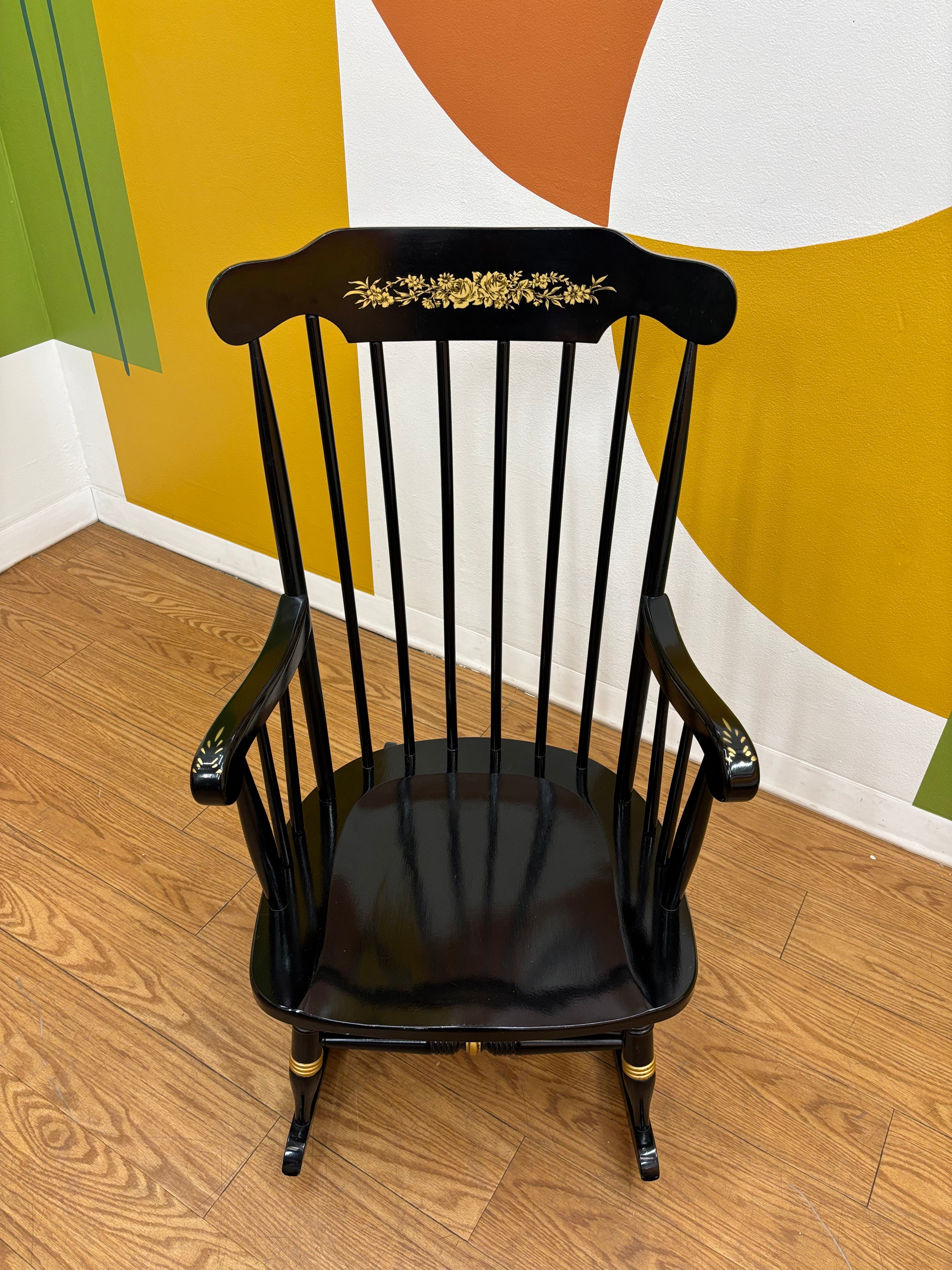 Black Rocking Chair