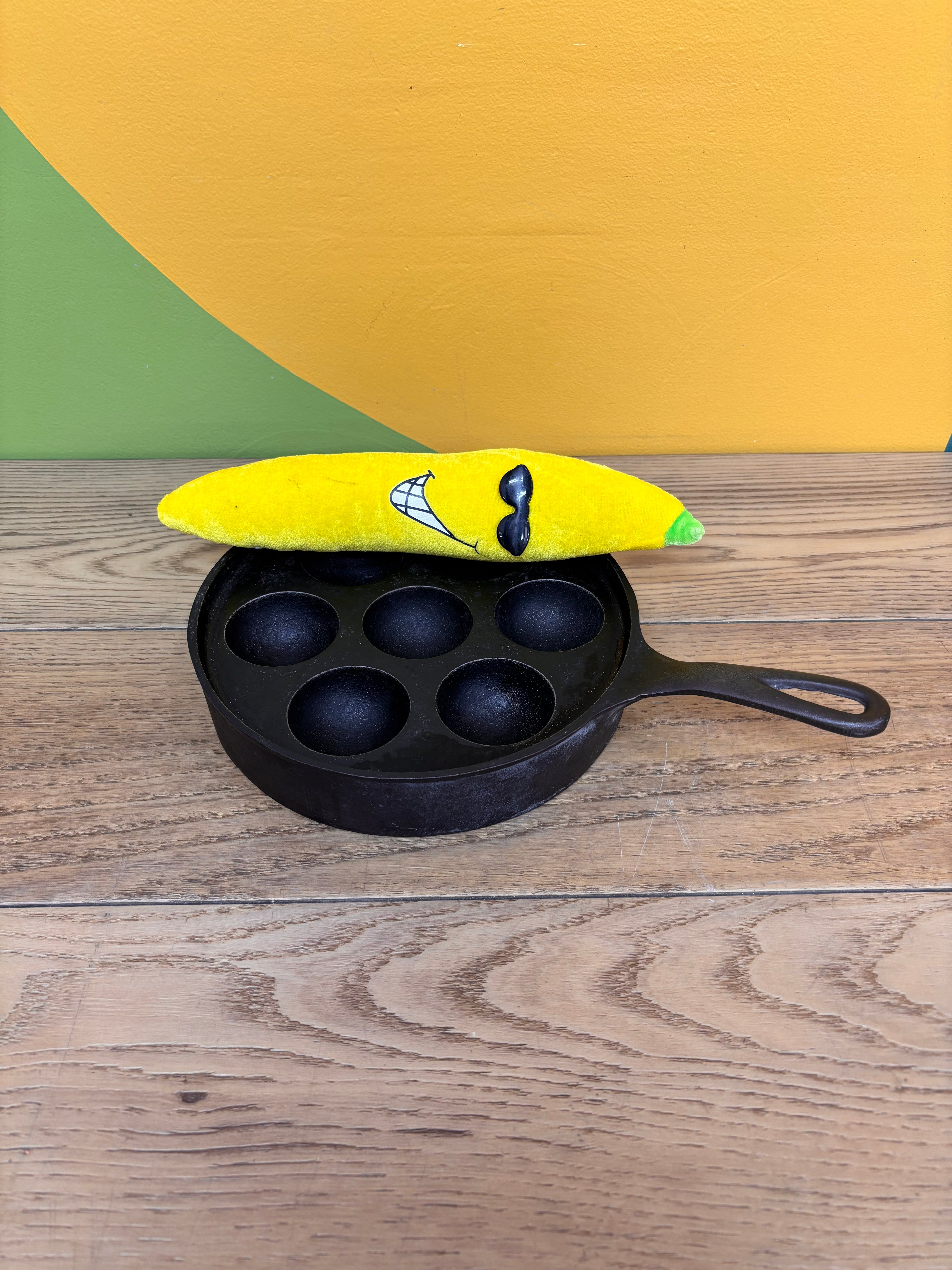 Cast Iron Pancake Puffs Pan