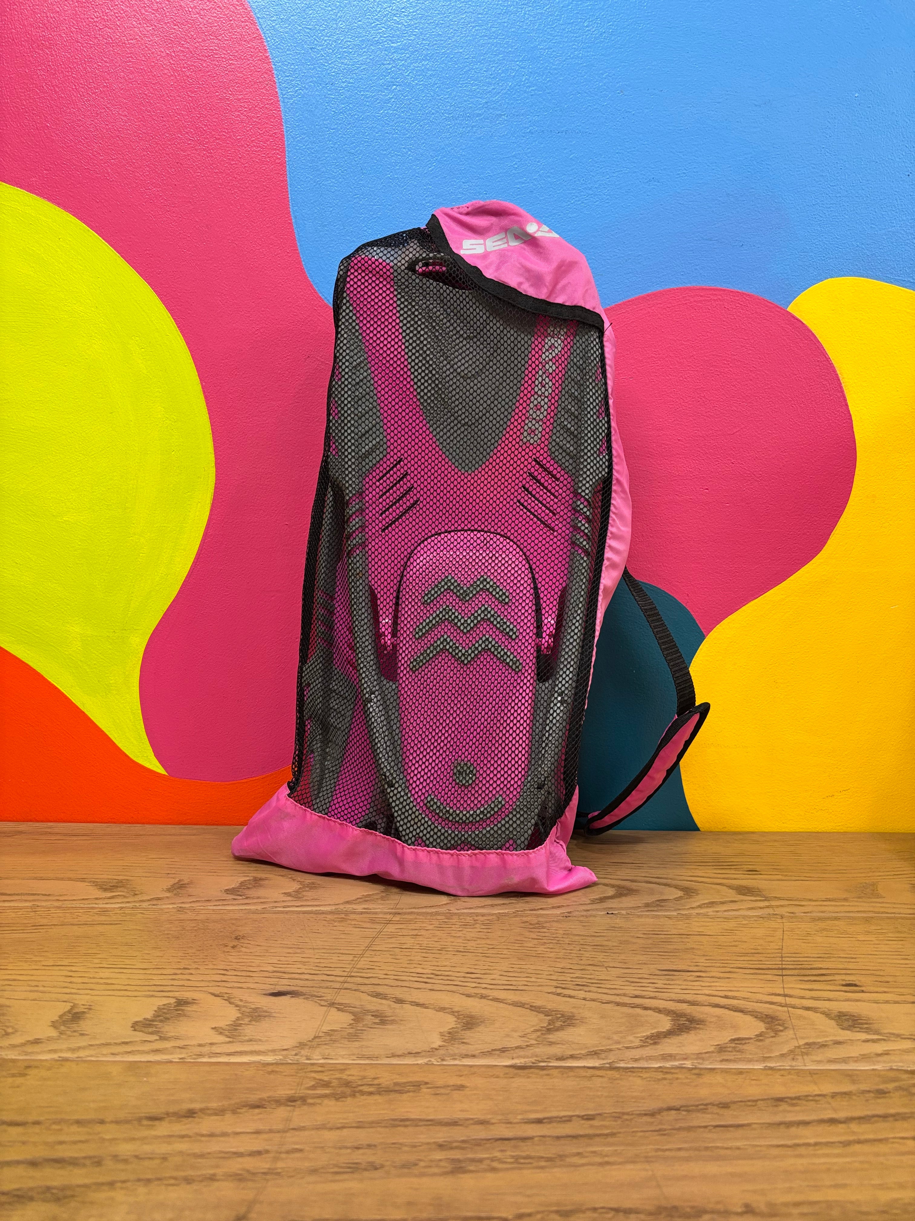 Pink Seadoo Snorkel Set (Women's Size 5-9.5)