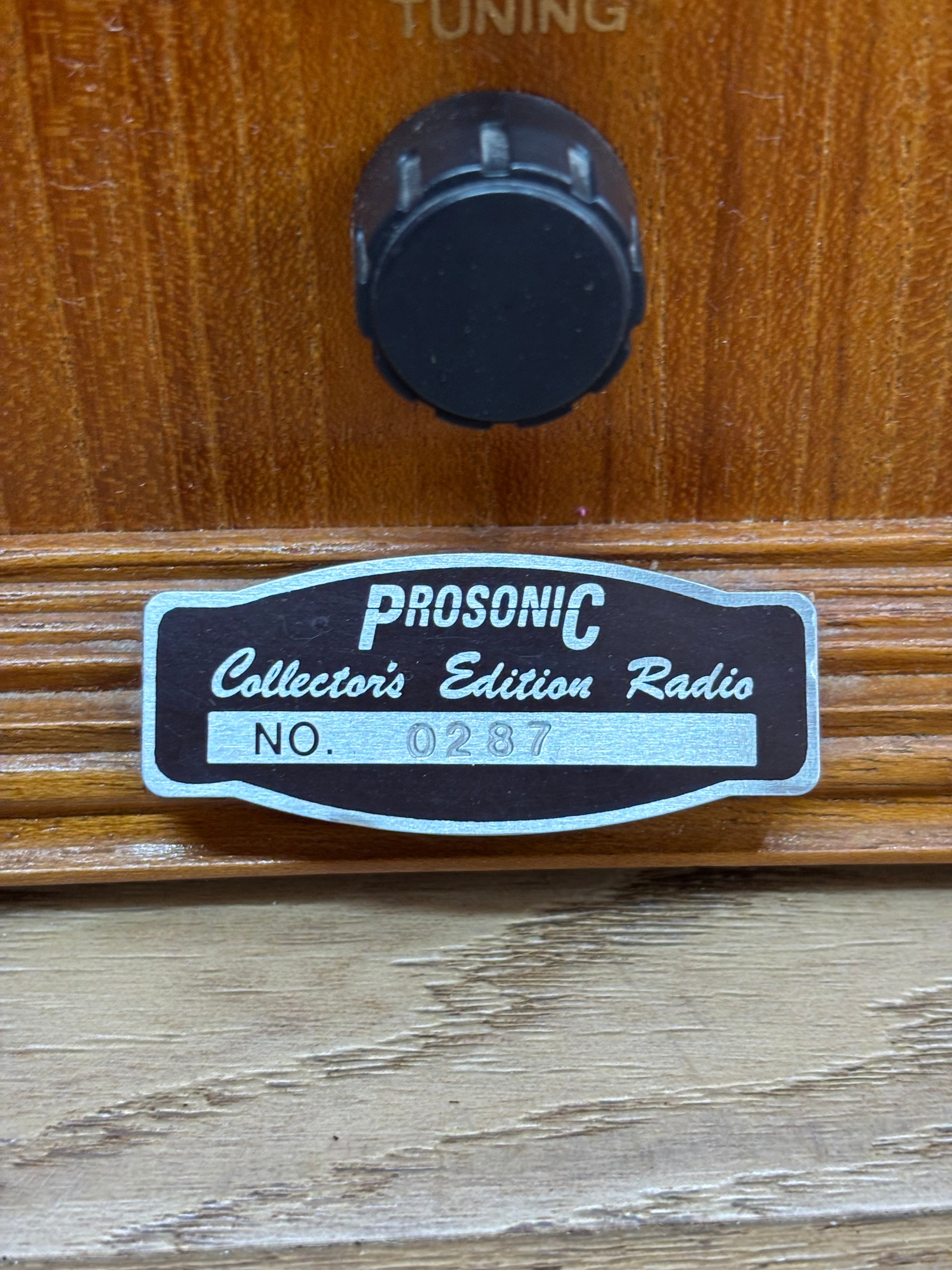 Prosonic Cathedral AM/FM Radio (0287)