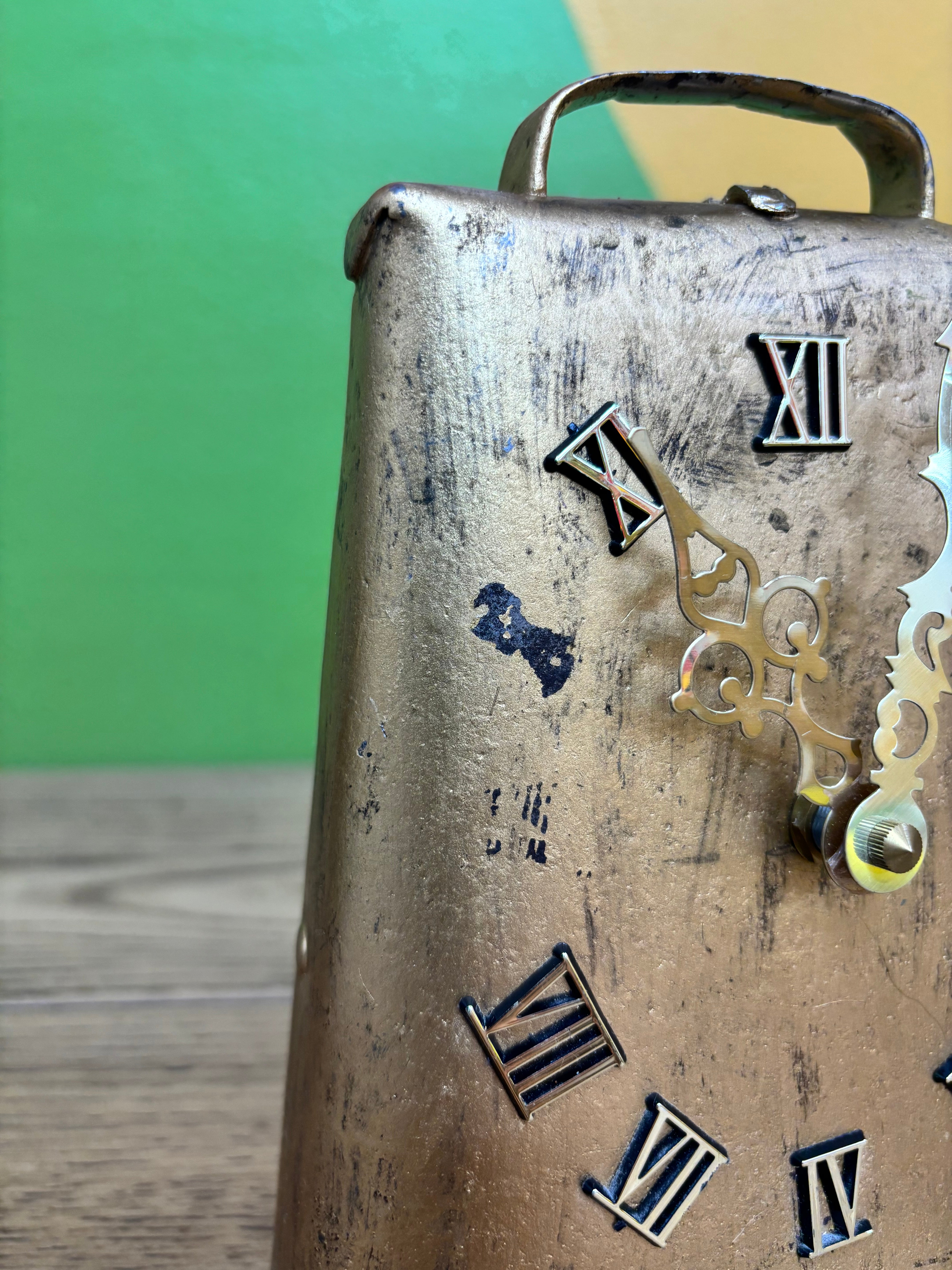 Metal Bell Clock