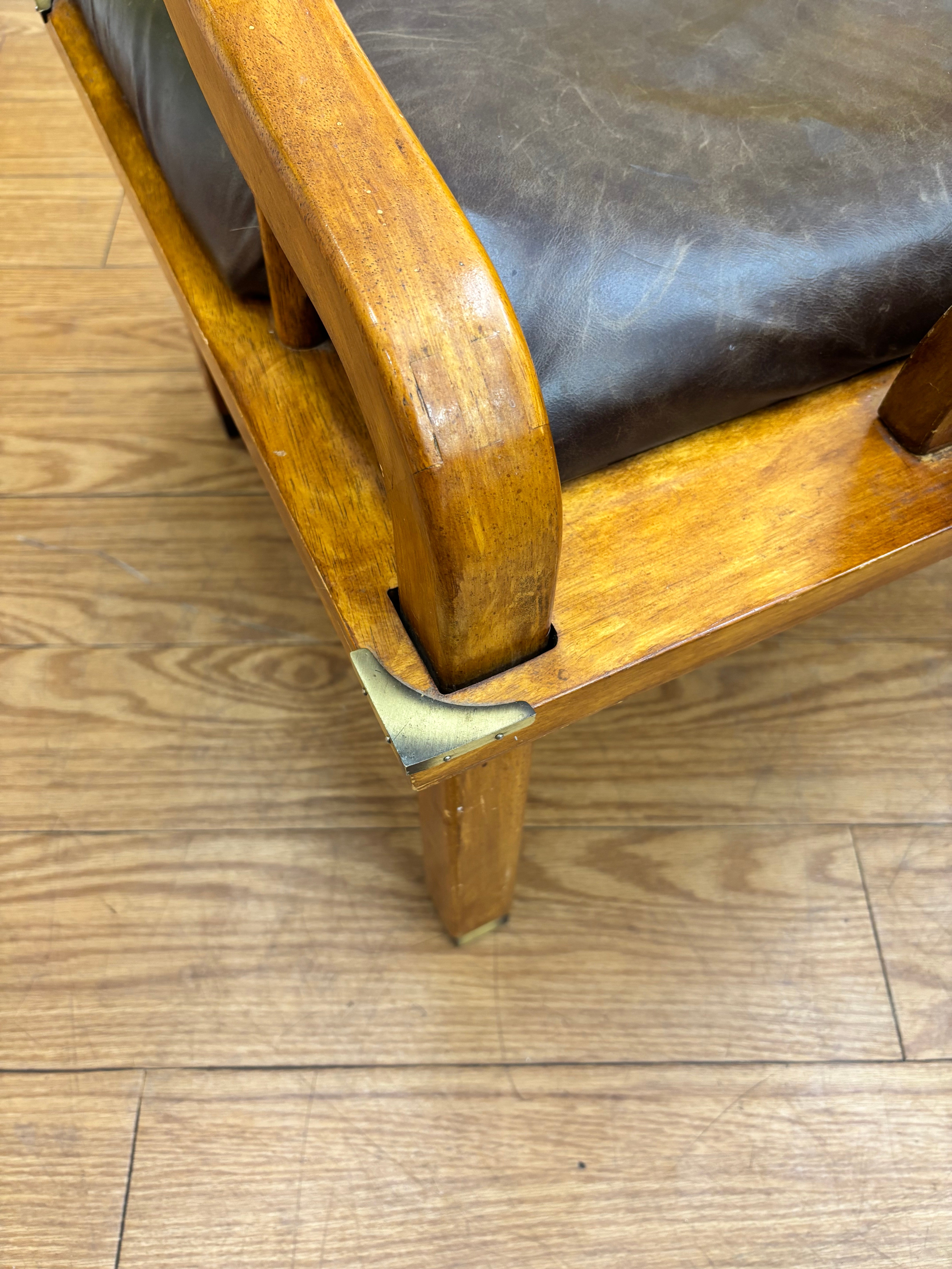 James Mont Style Wood Chair