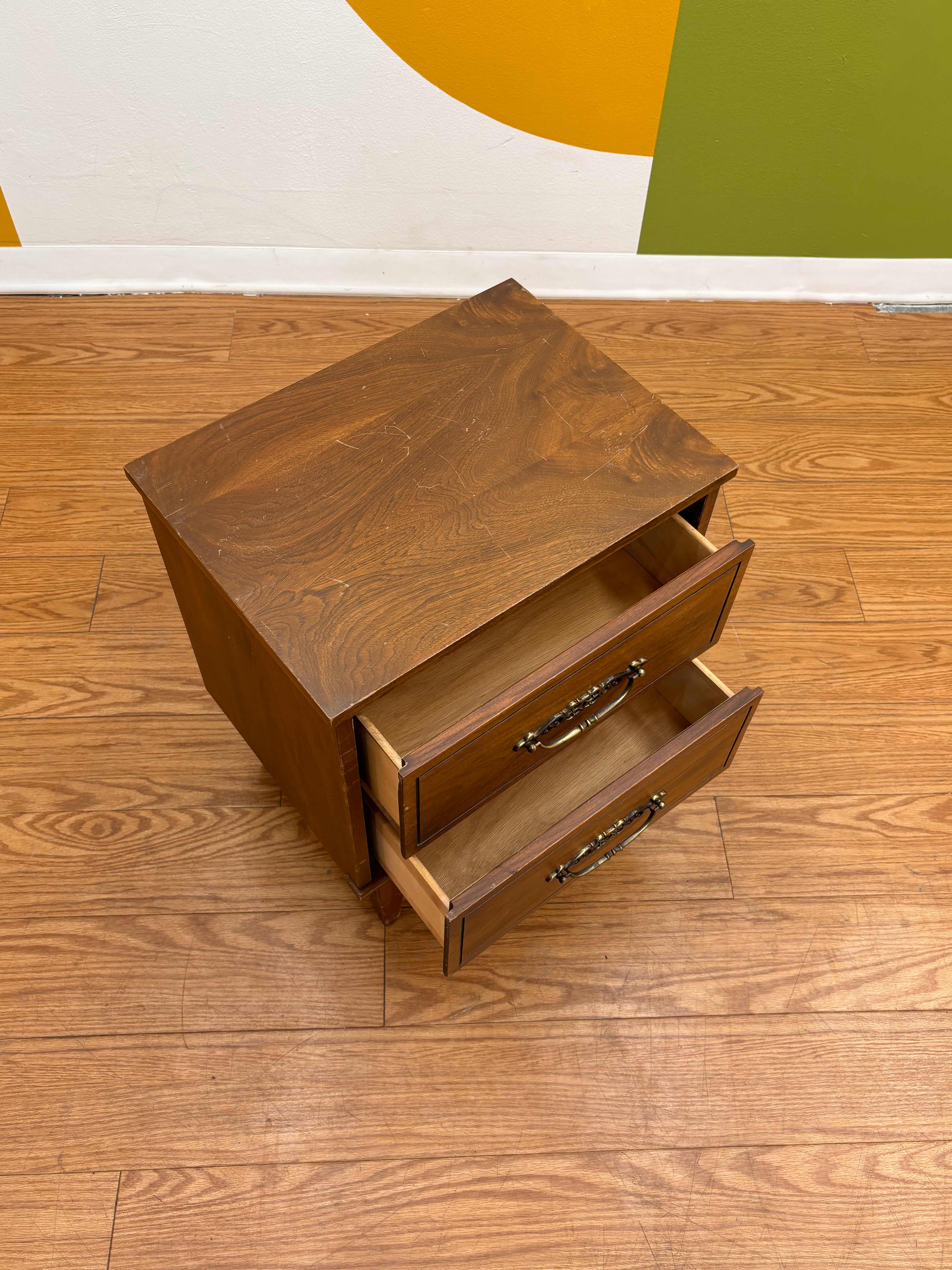 Wood Nightstand
