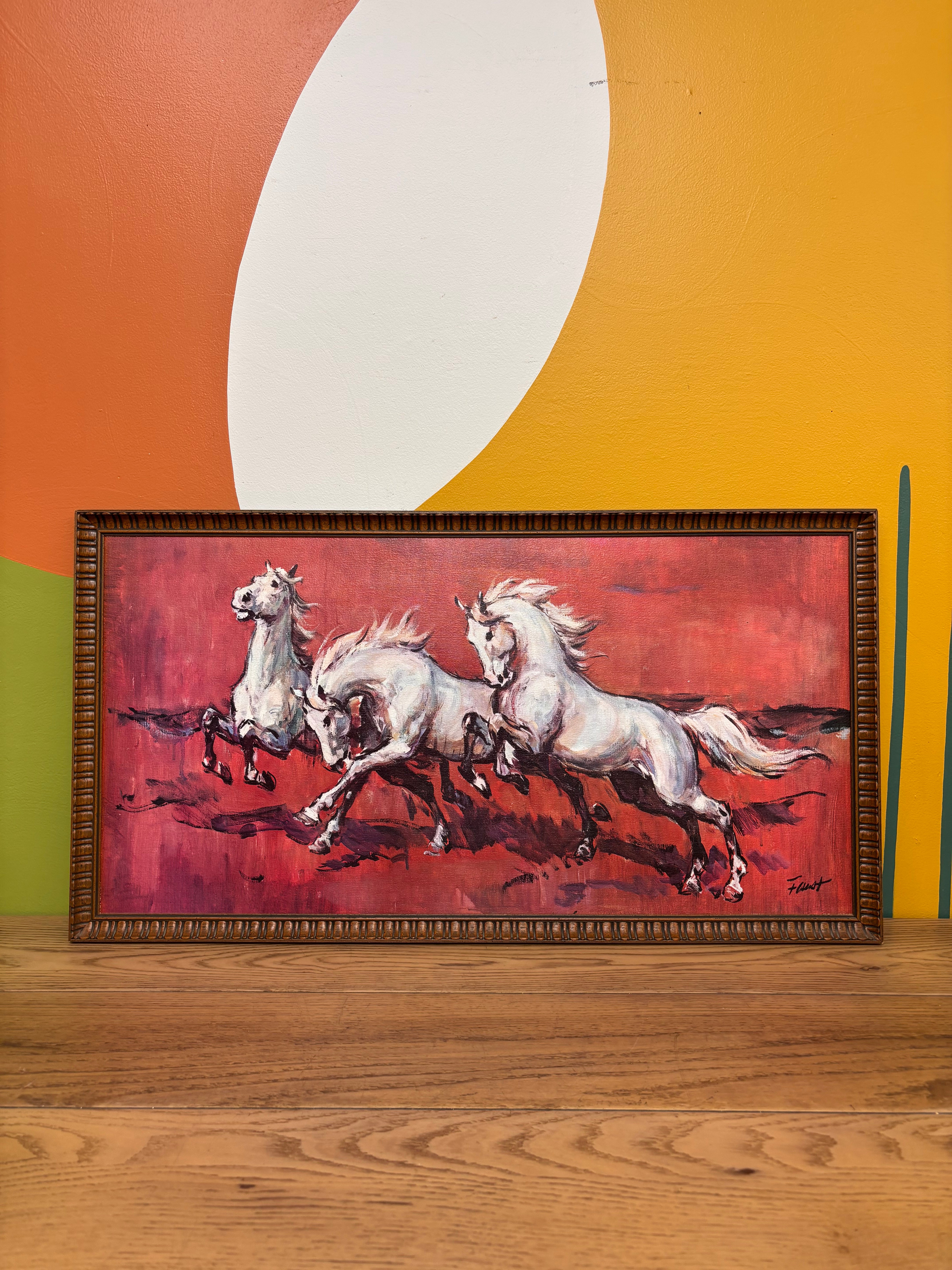 Framed Horse Art