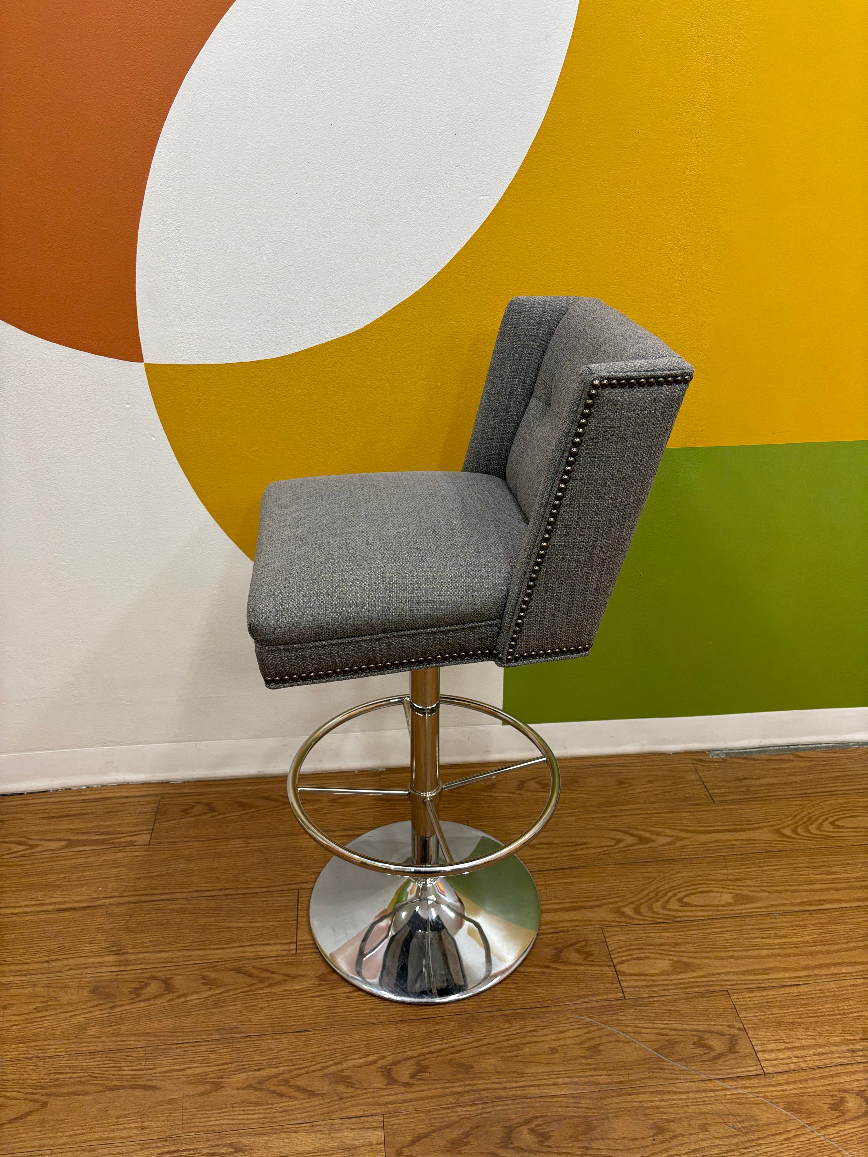Fabric Barstool