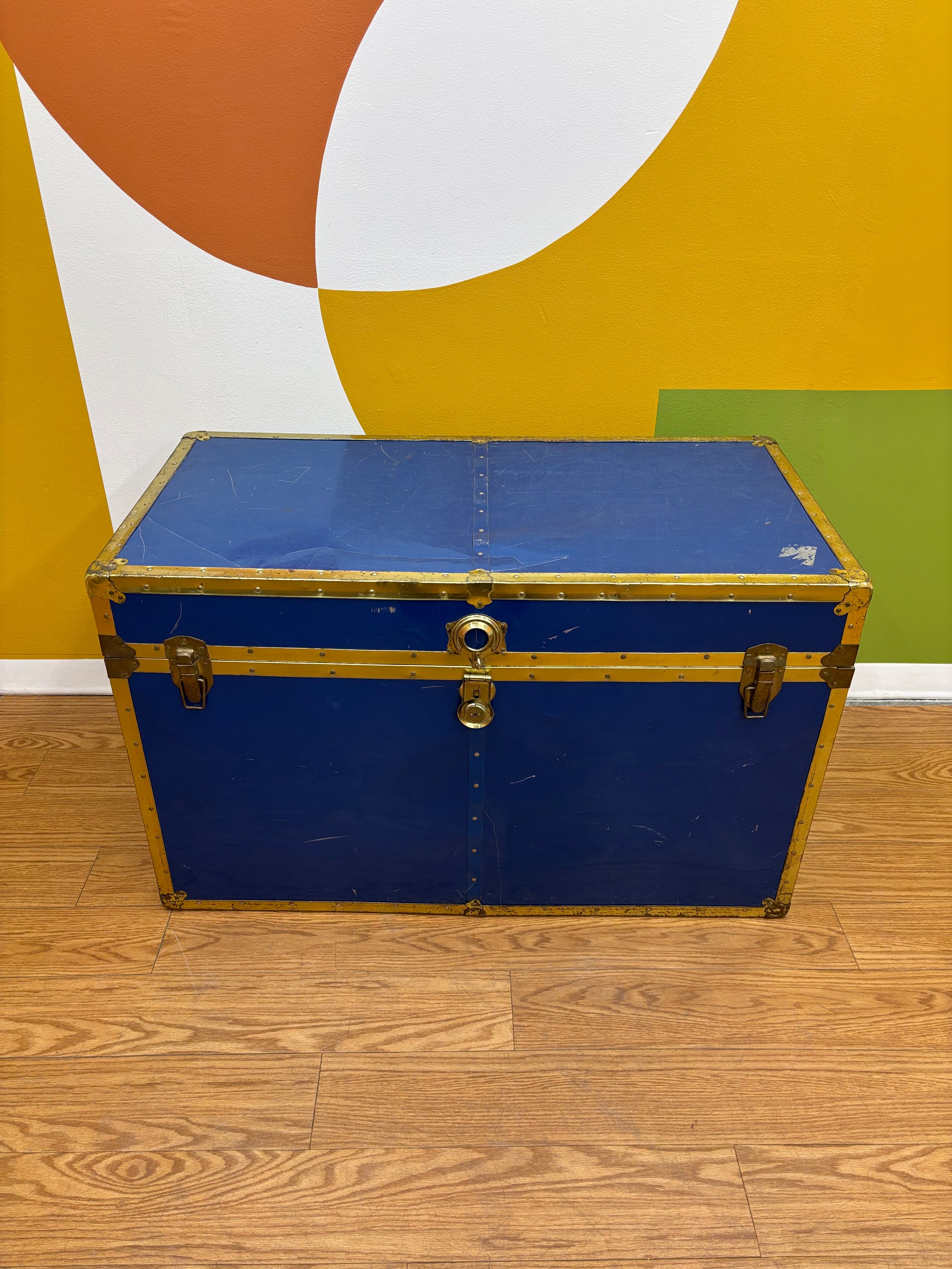 Large Blue Trunk