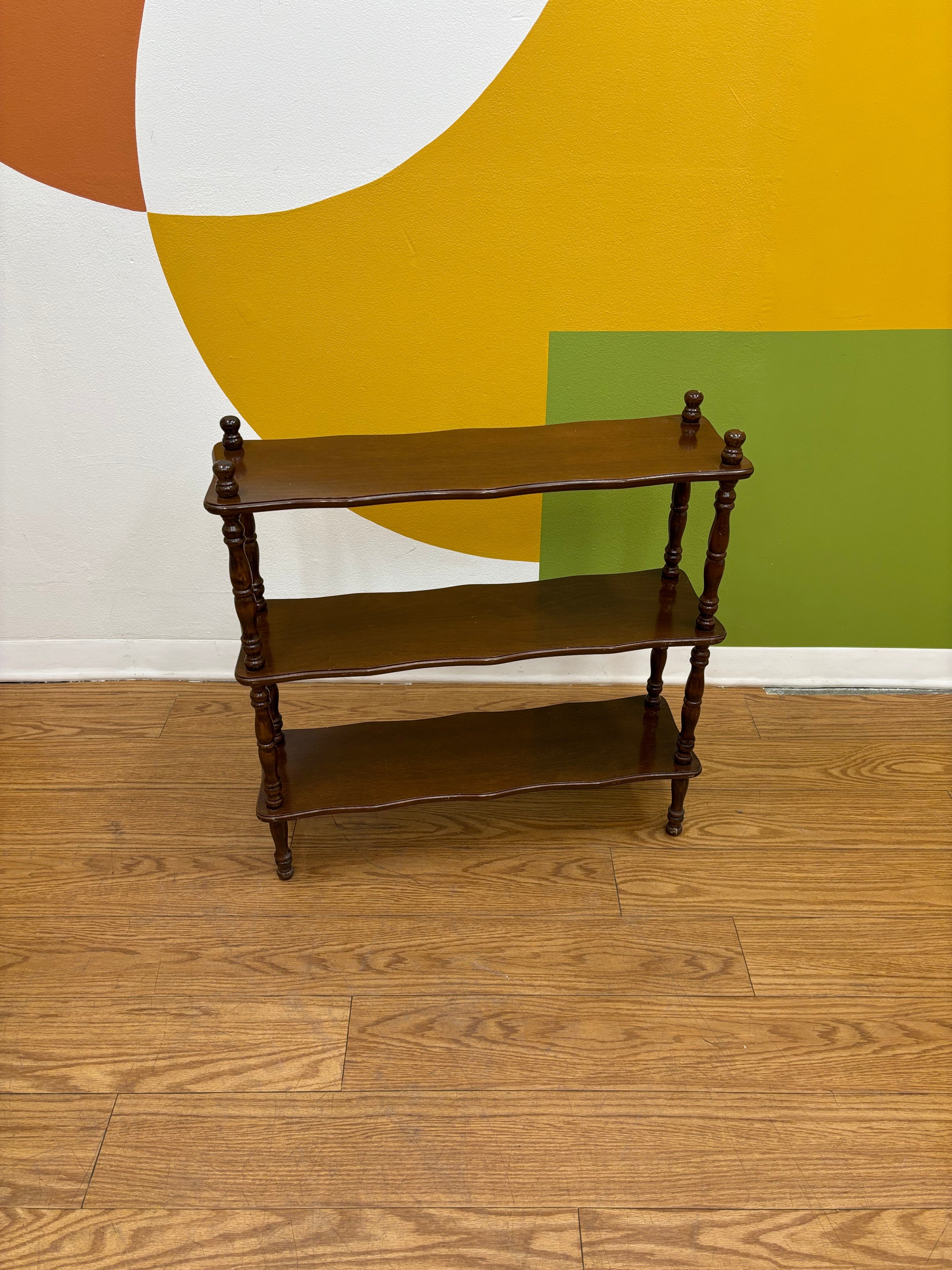 Wood 3 Tier Shelf