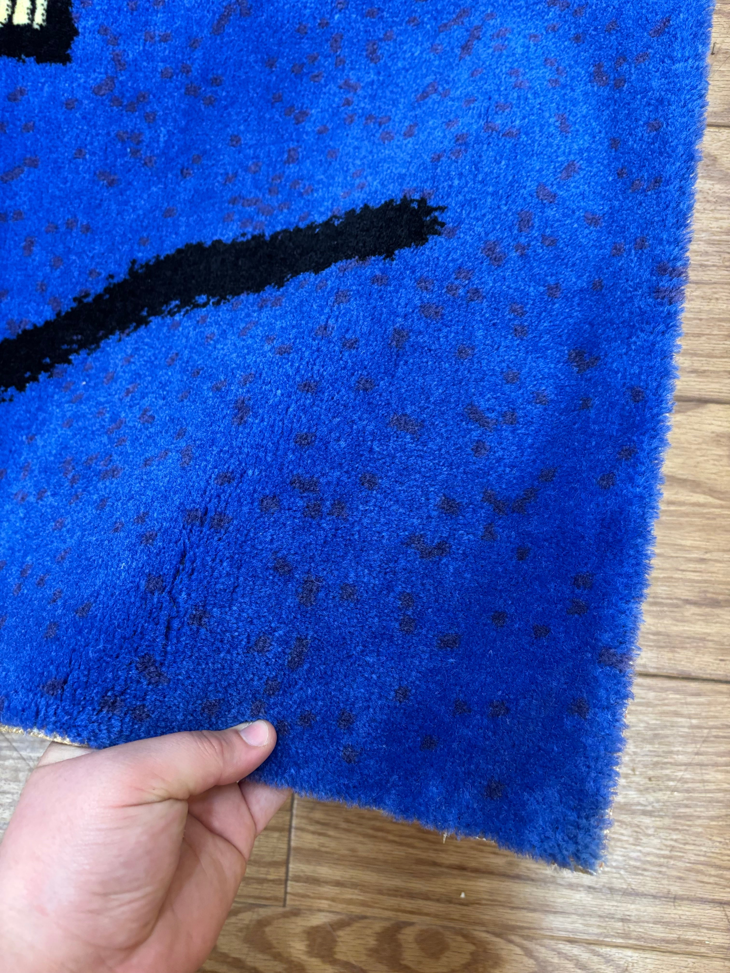 IKEA Lysbro Blue Rug