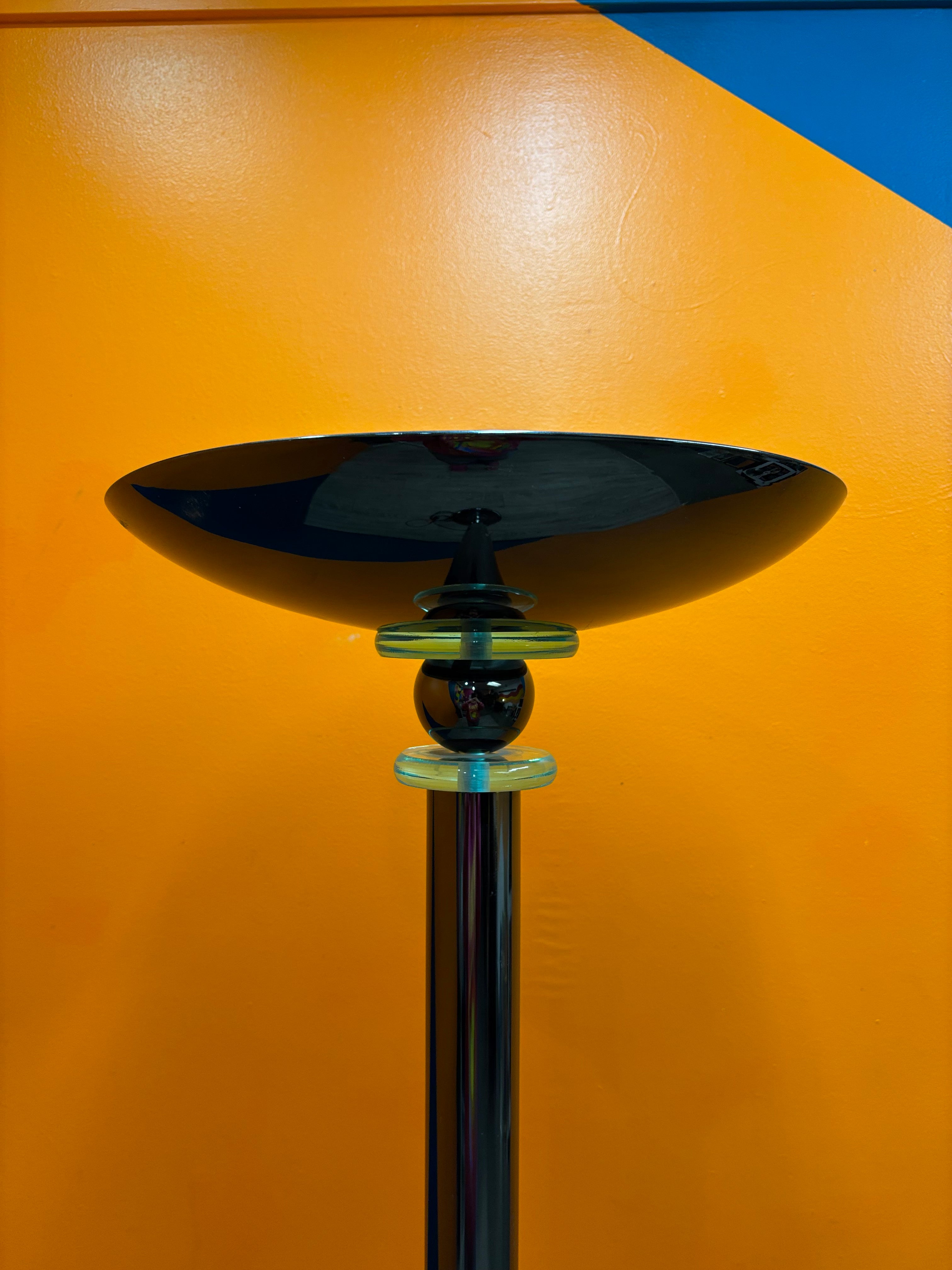 Metal Torchiere Floor Lamp