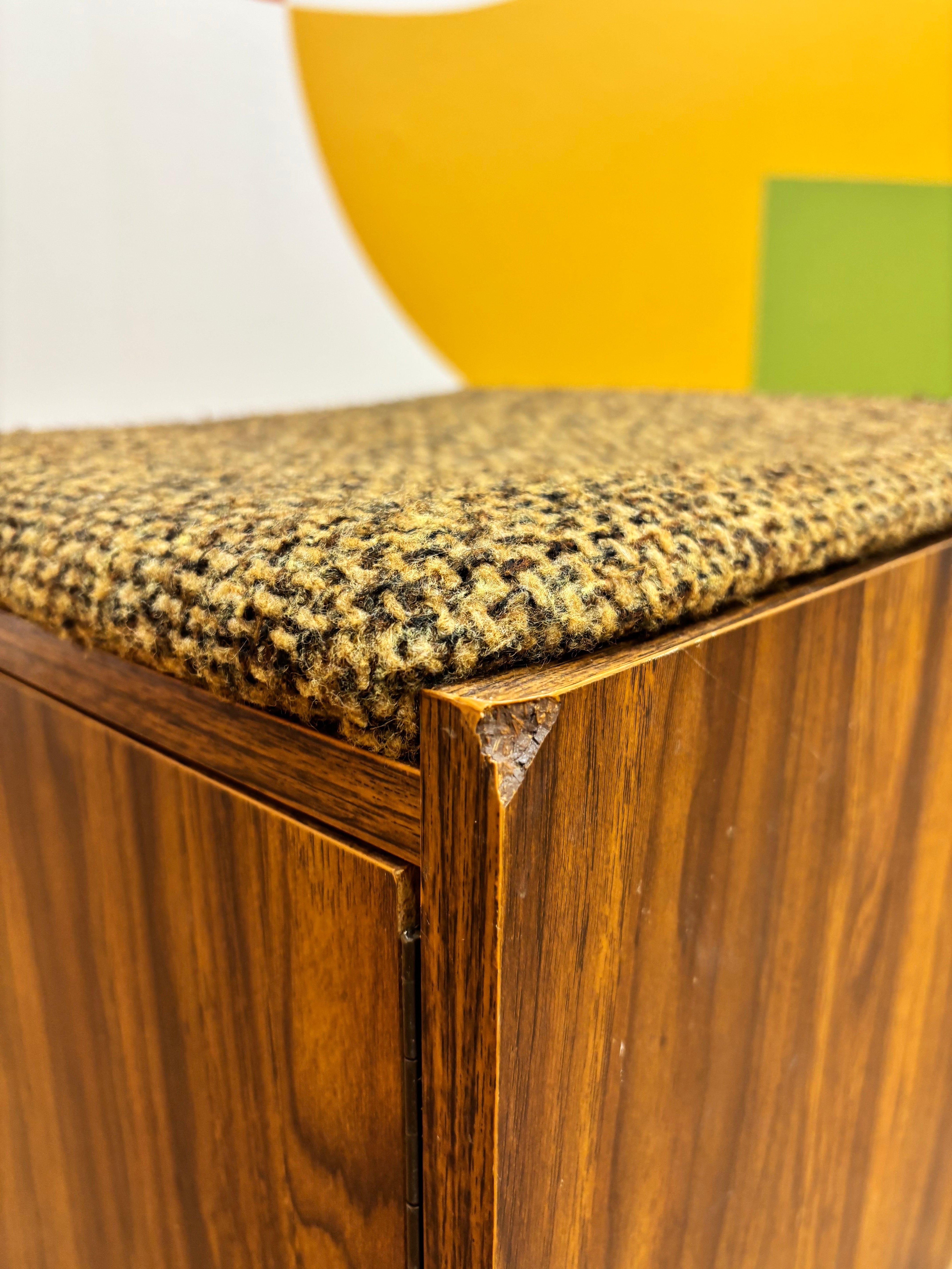 Rolling Stool with Storage