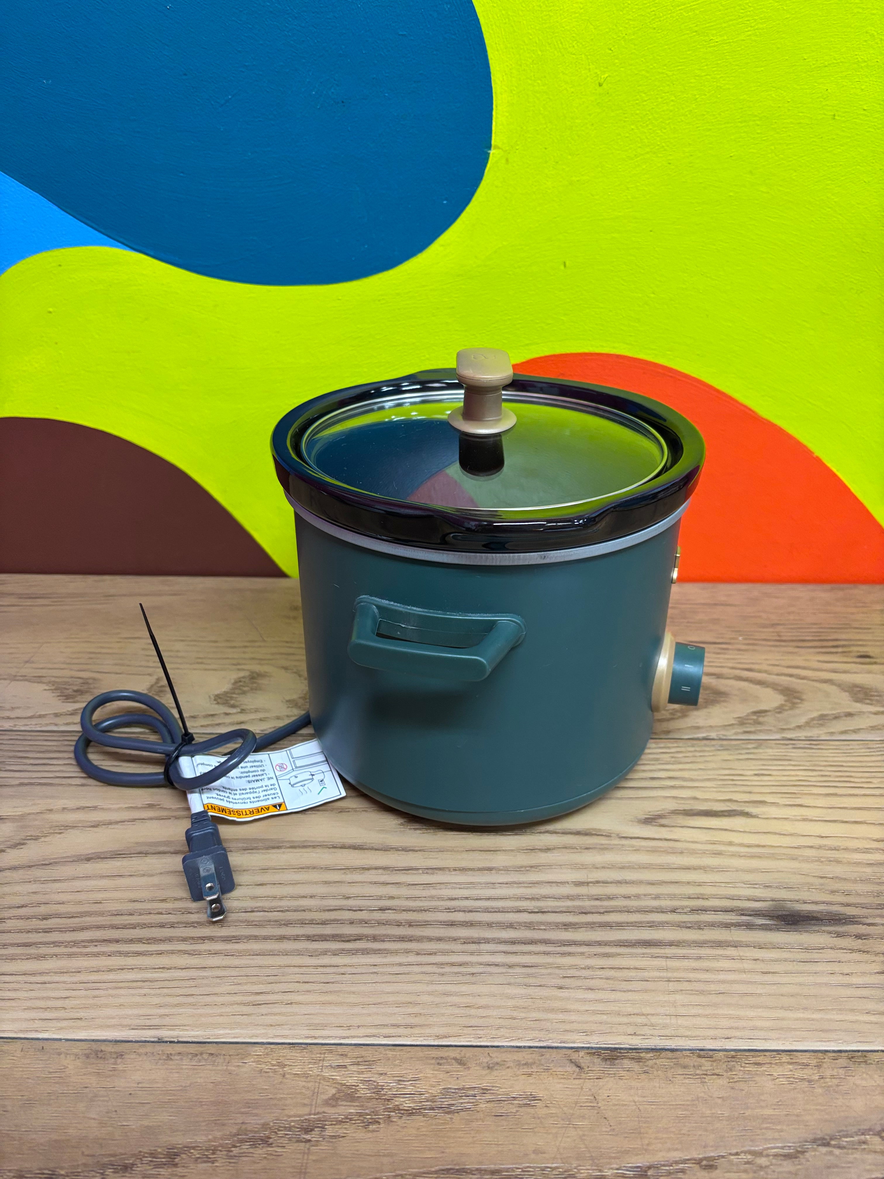 Beautiful by Drew Barrymore Green 2Qt Slow Cooker