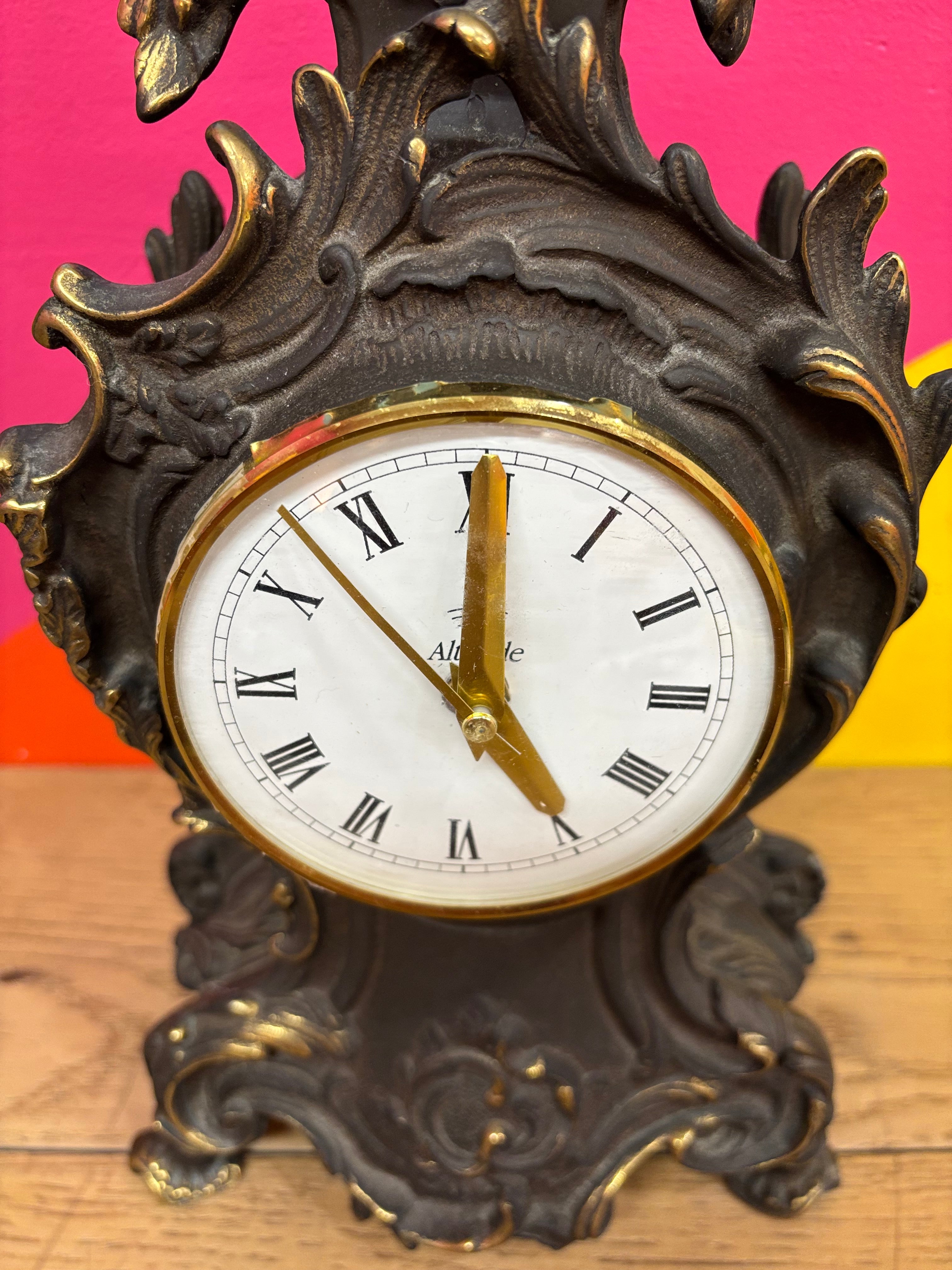 Metal Table Clock