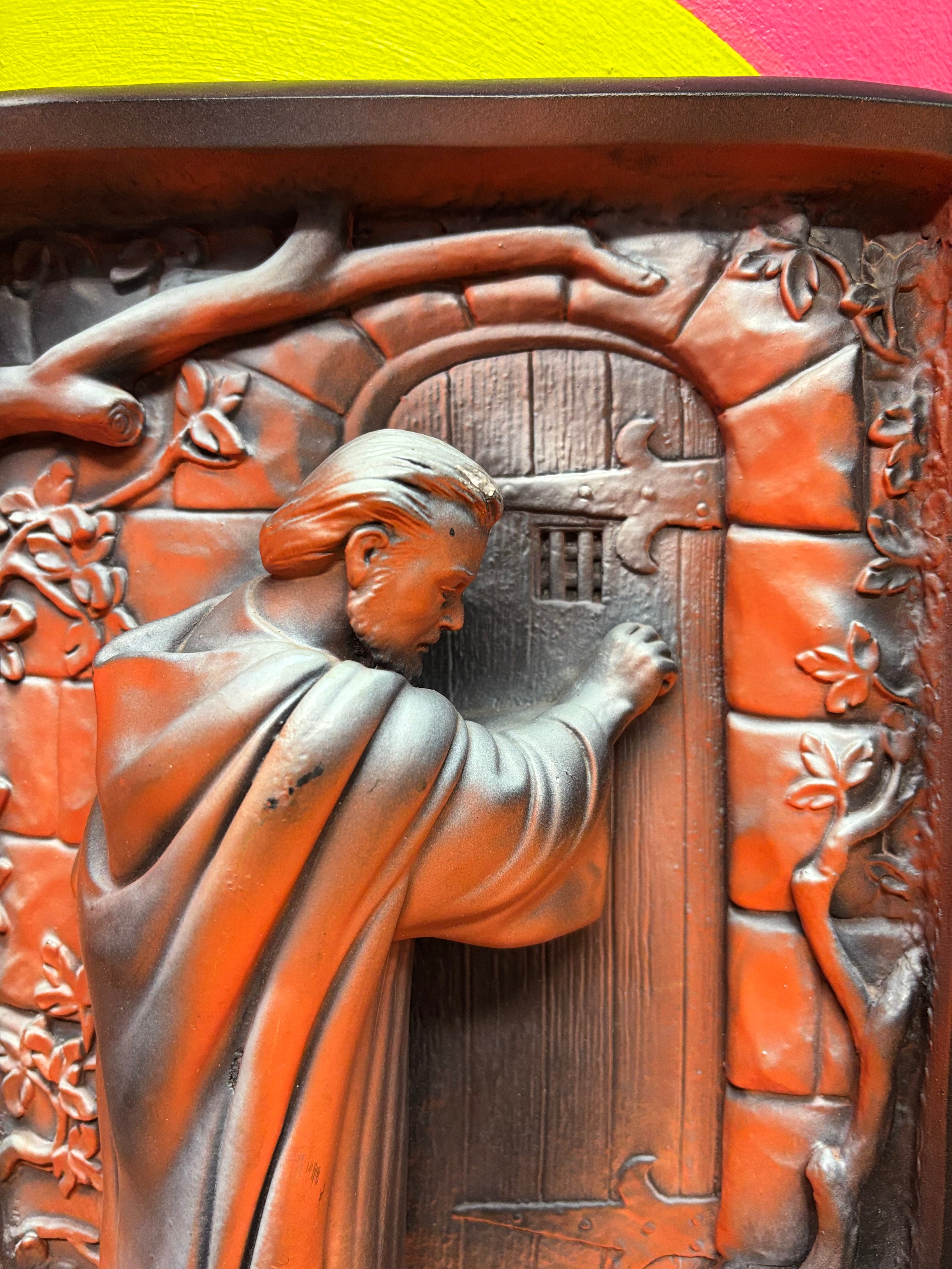 Behold Jesus at the Door Plaque