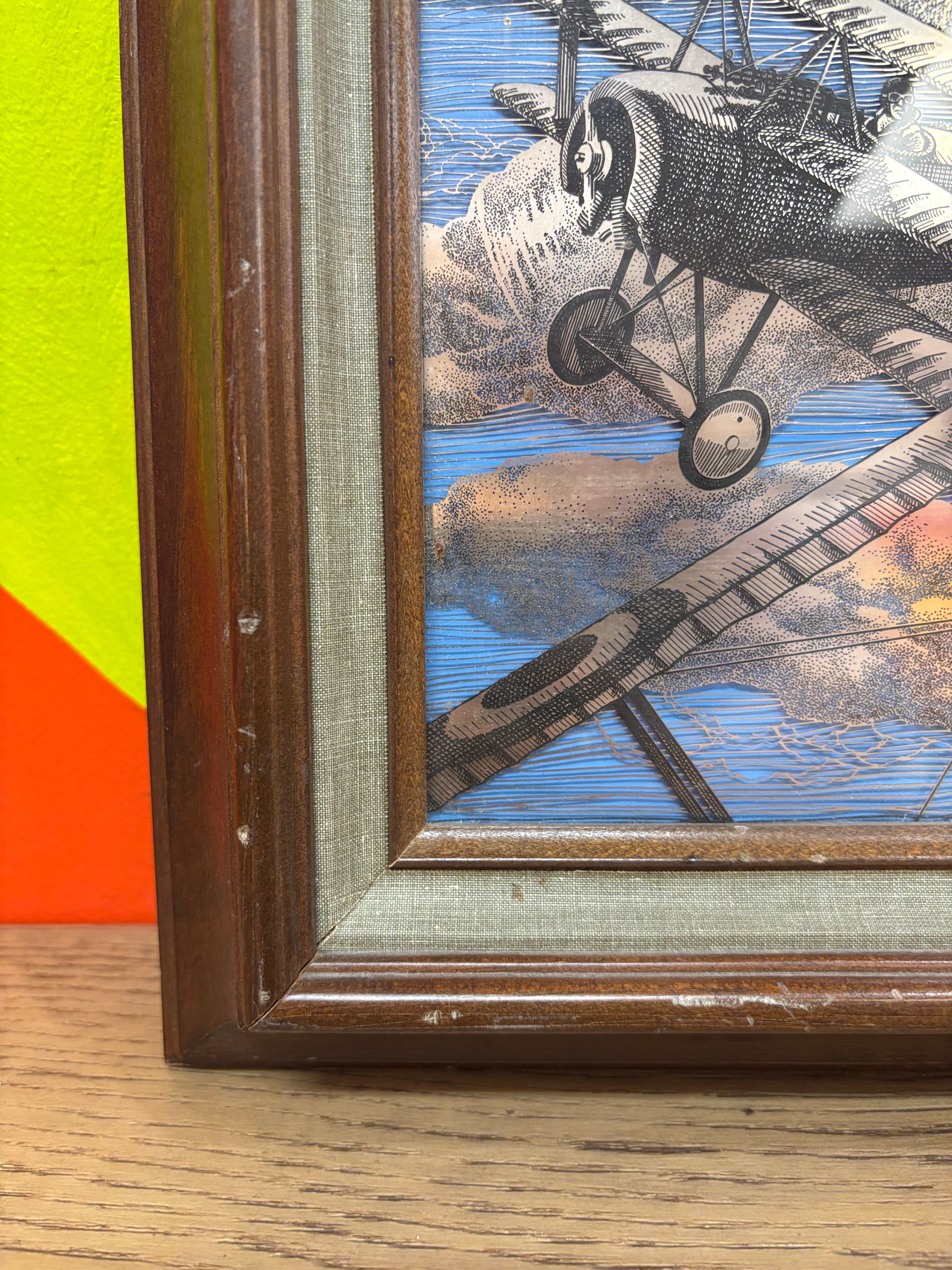 Dogfight - 1917 Silverscene issued by The Franklin Mint