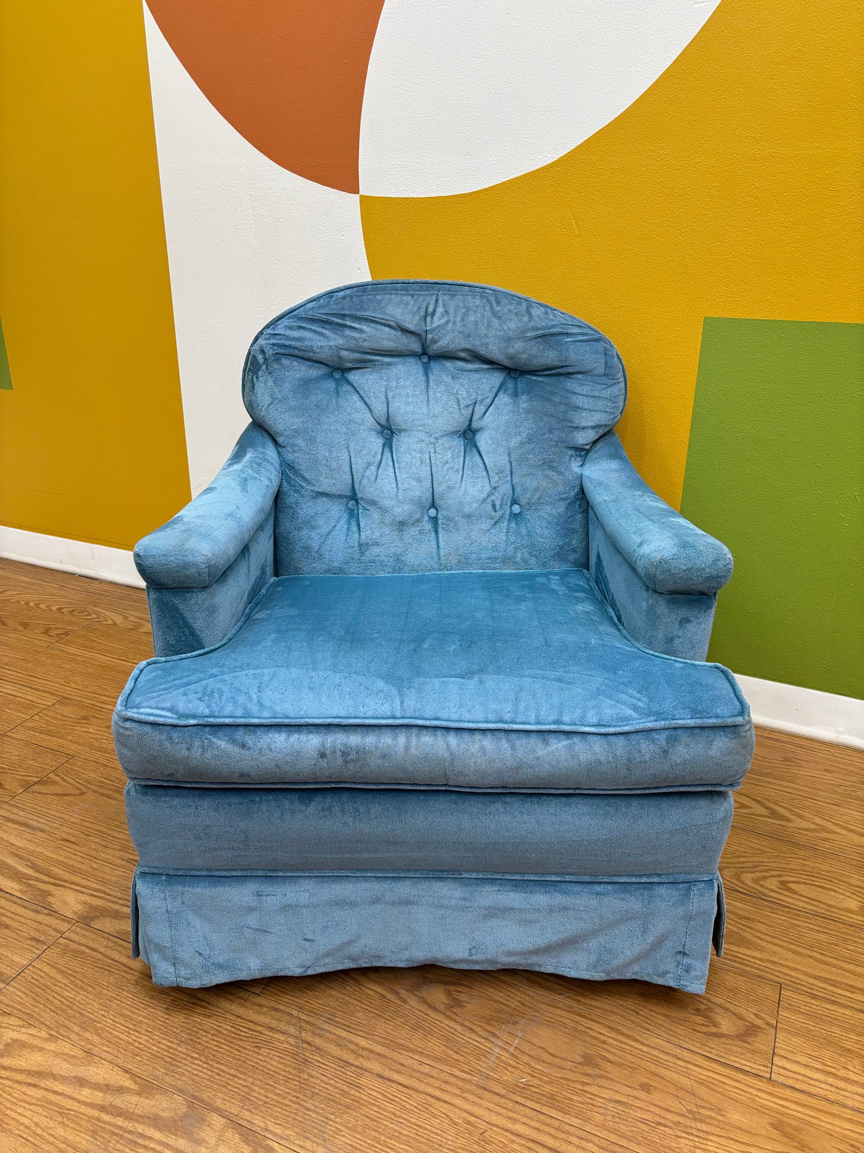 Blue Accent Chair (2 available)