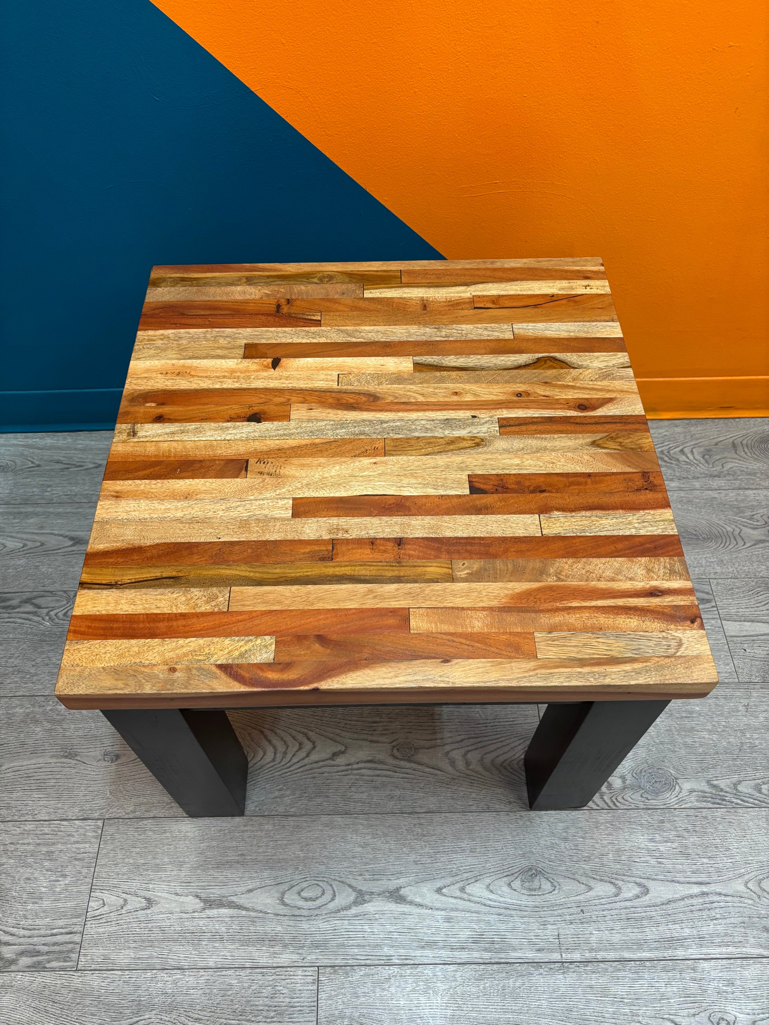 Large Wood Side Table