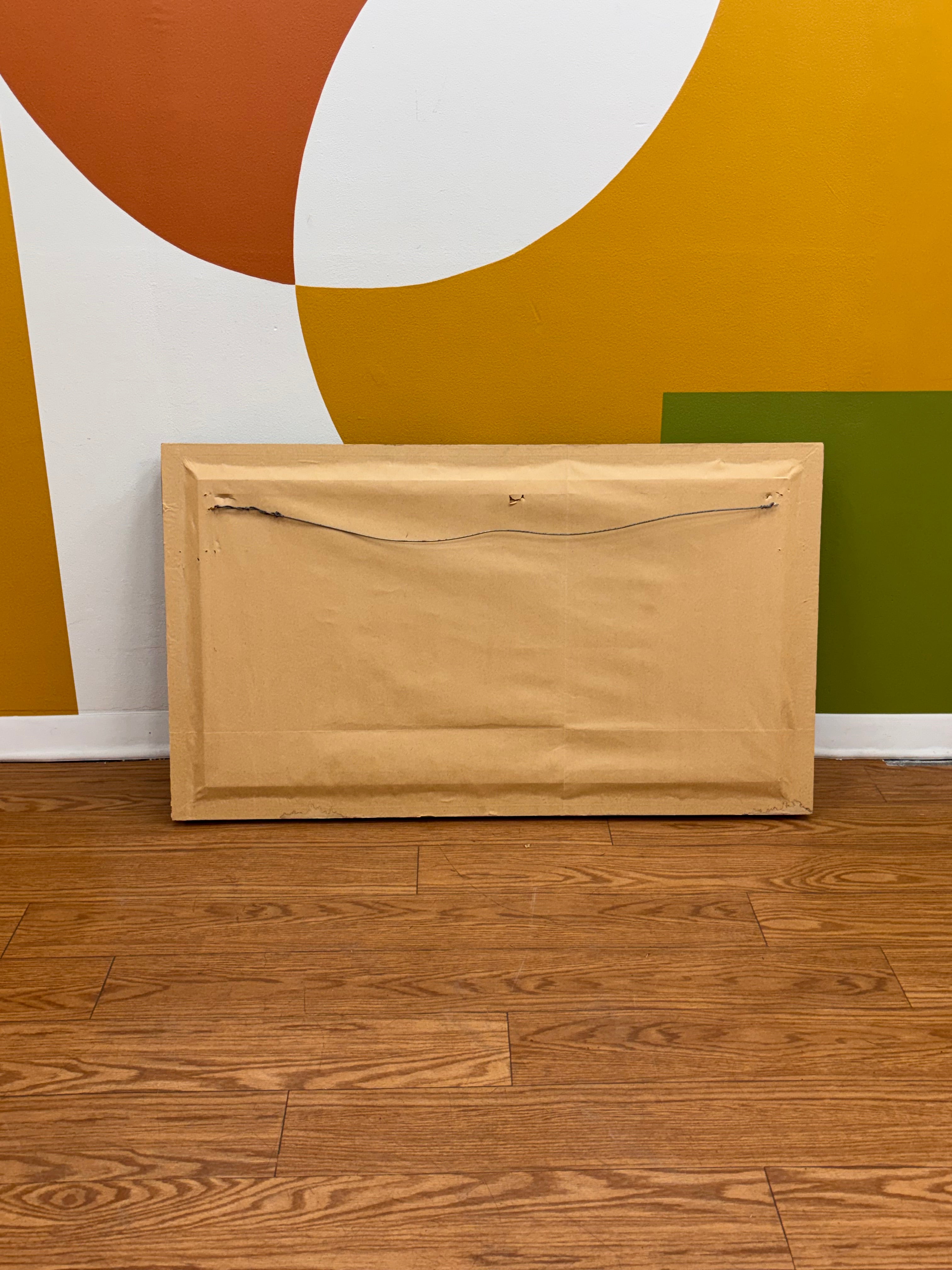 Large Gold Framed Painting