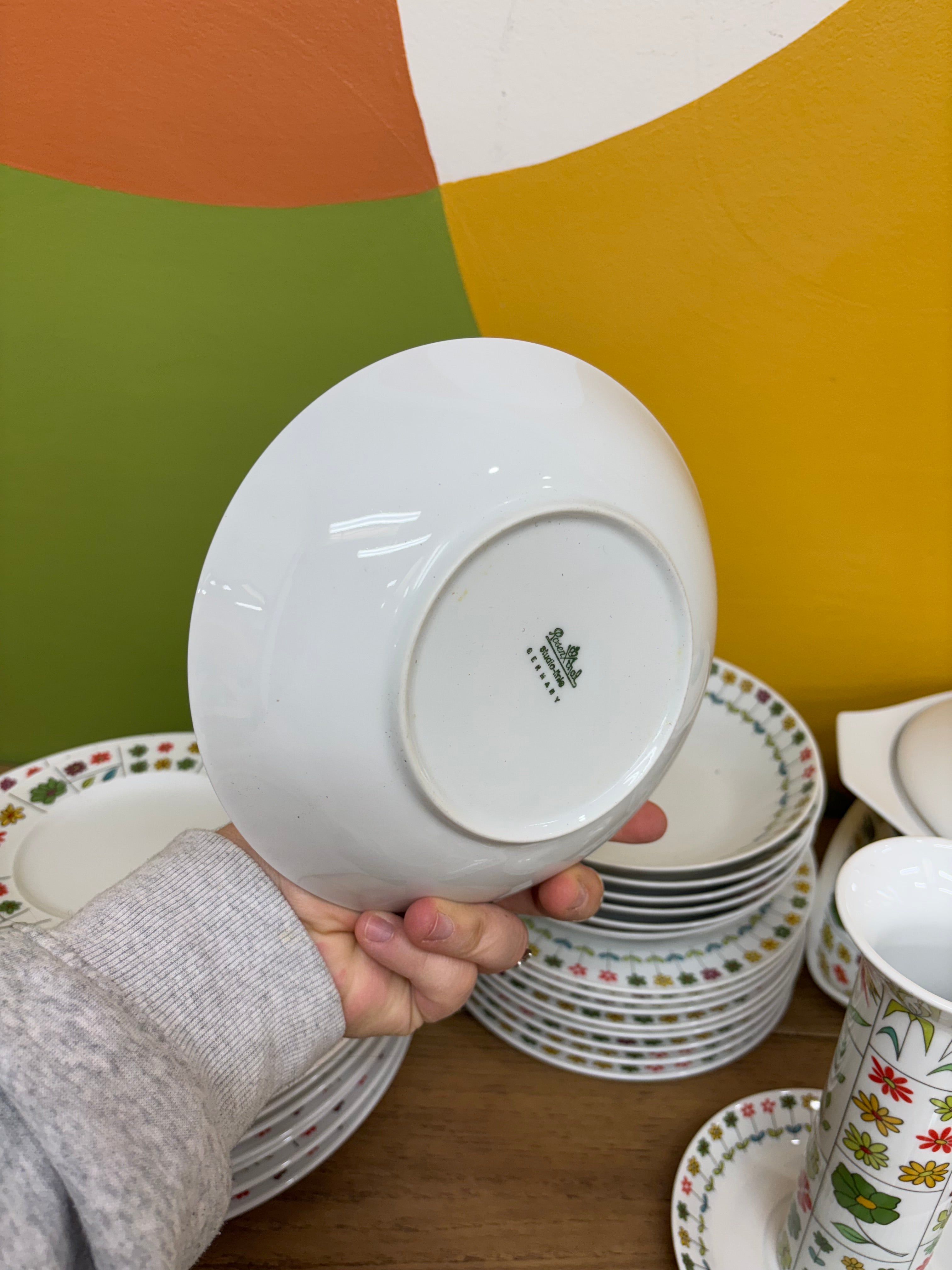 Large Piemonte Floral Set by Rosenthal
