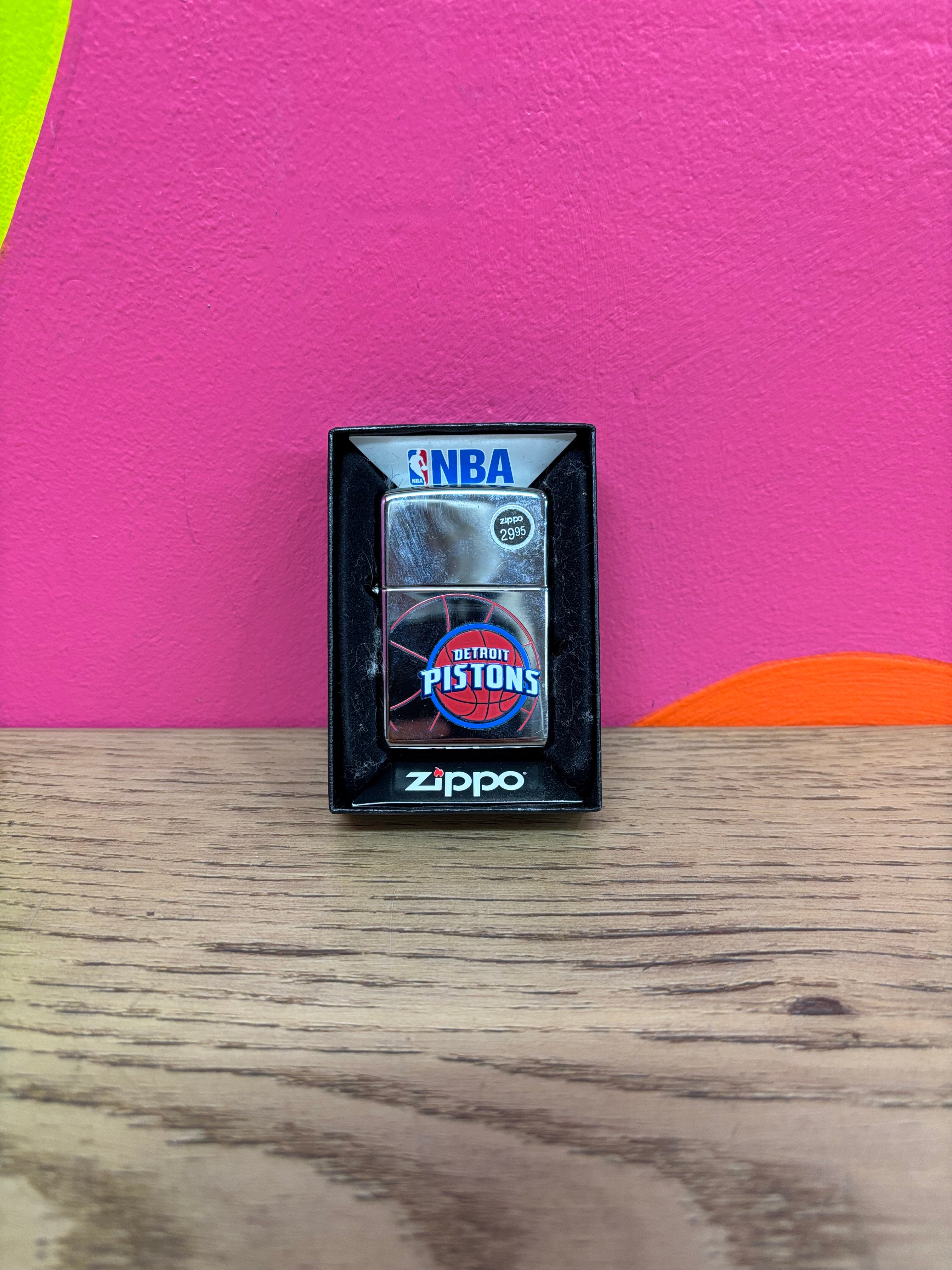 NBA Detroit Pistons Zippo
