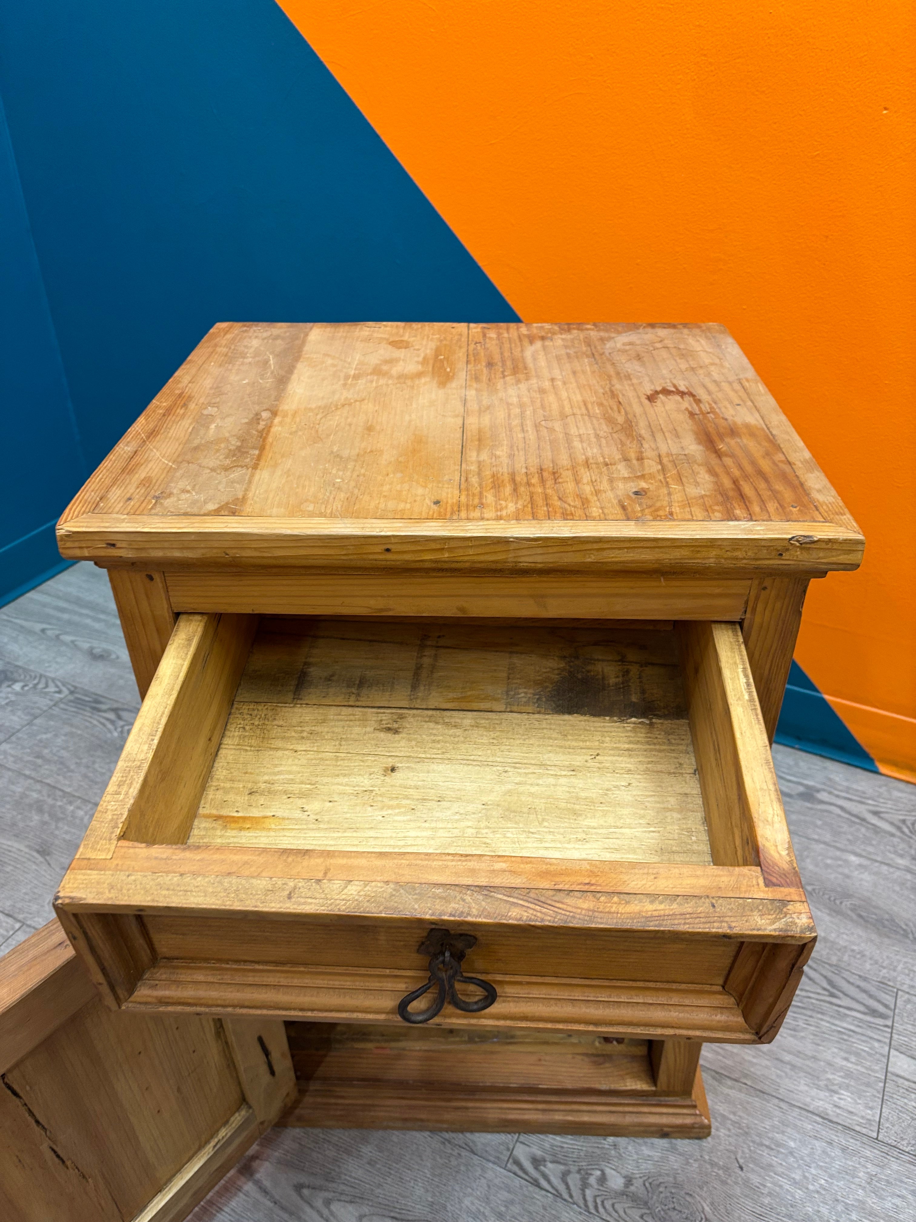 Solid Wood Nightstand #1
