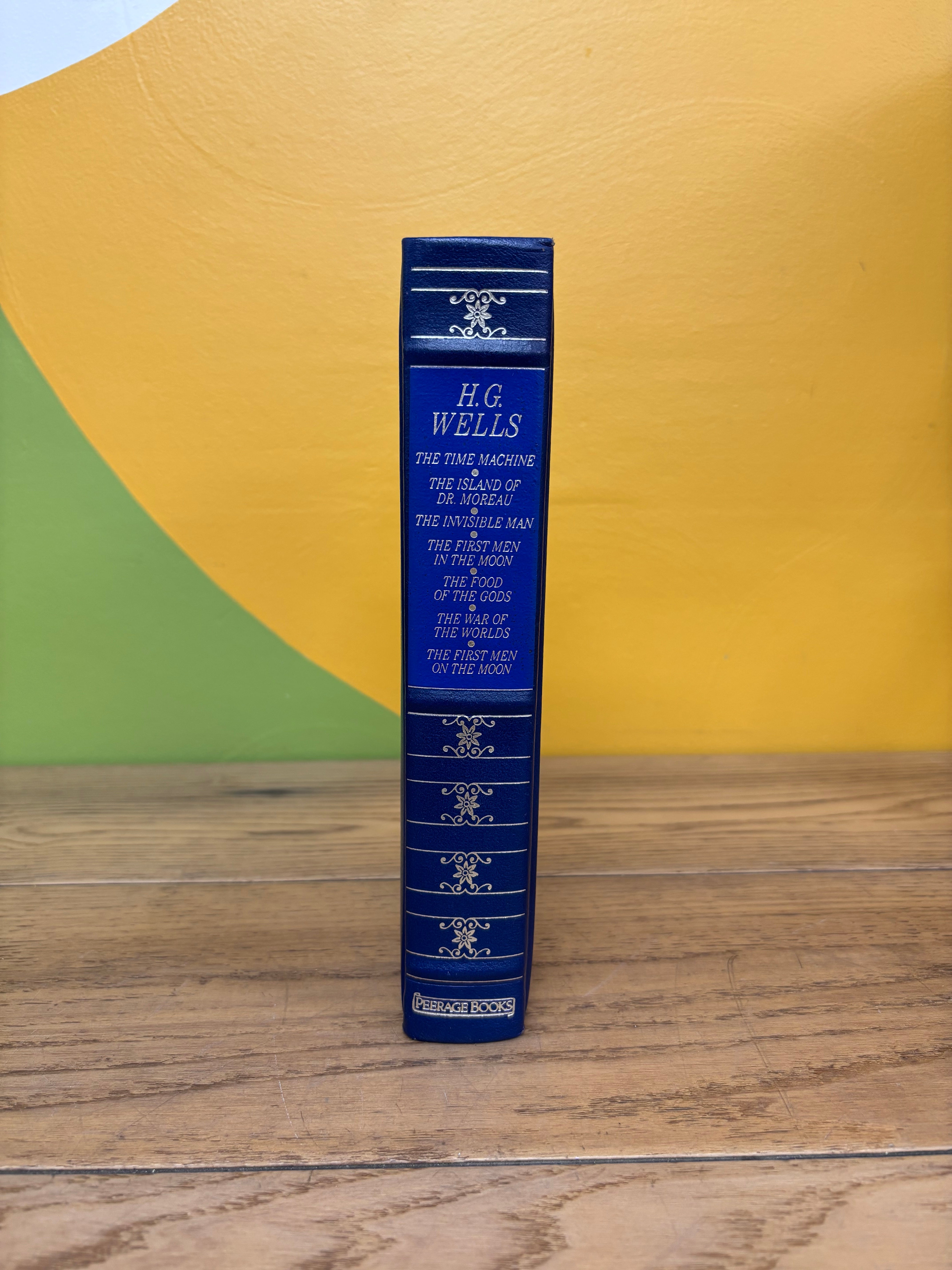 H.G Wells: Masters Library Leather Hardcover Book