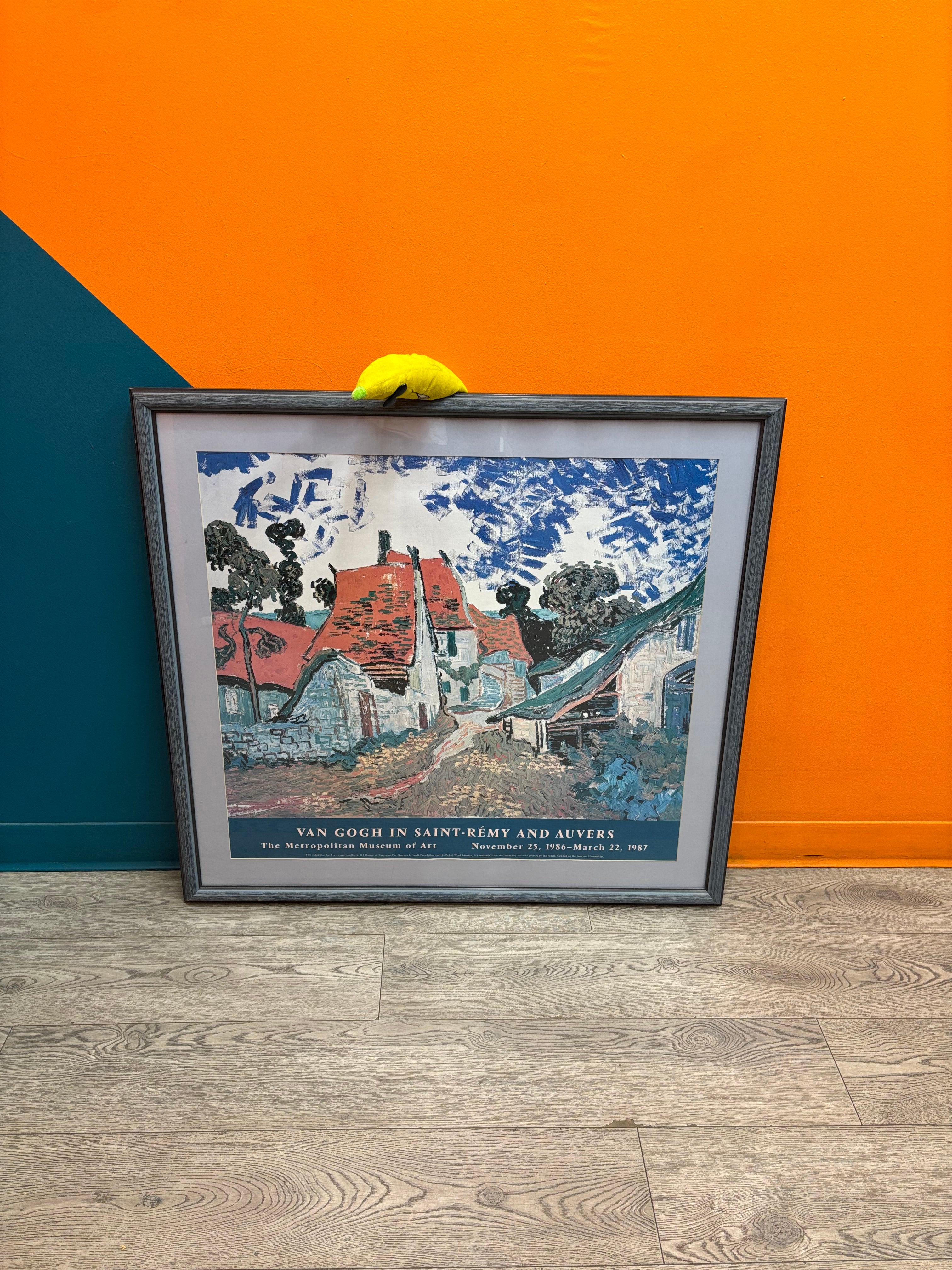 Framed Van Gogh in Saint-Rémy and Auvers Poster