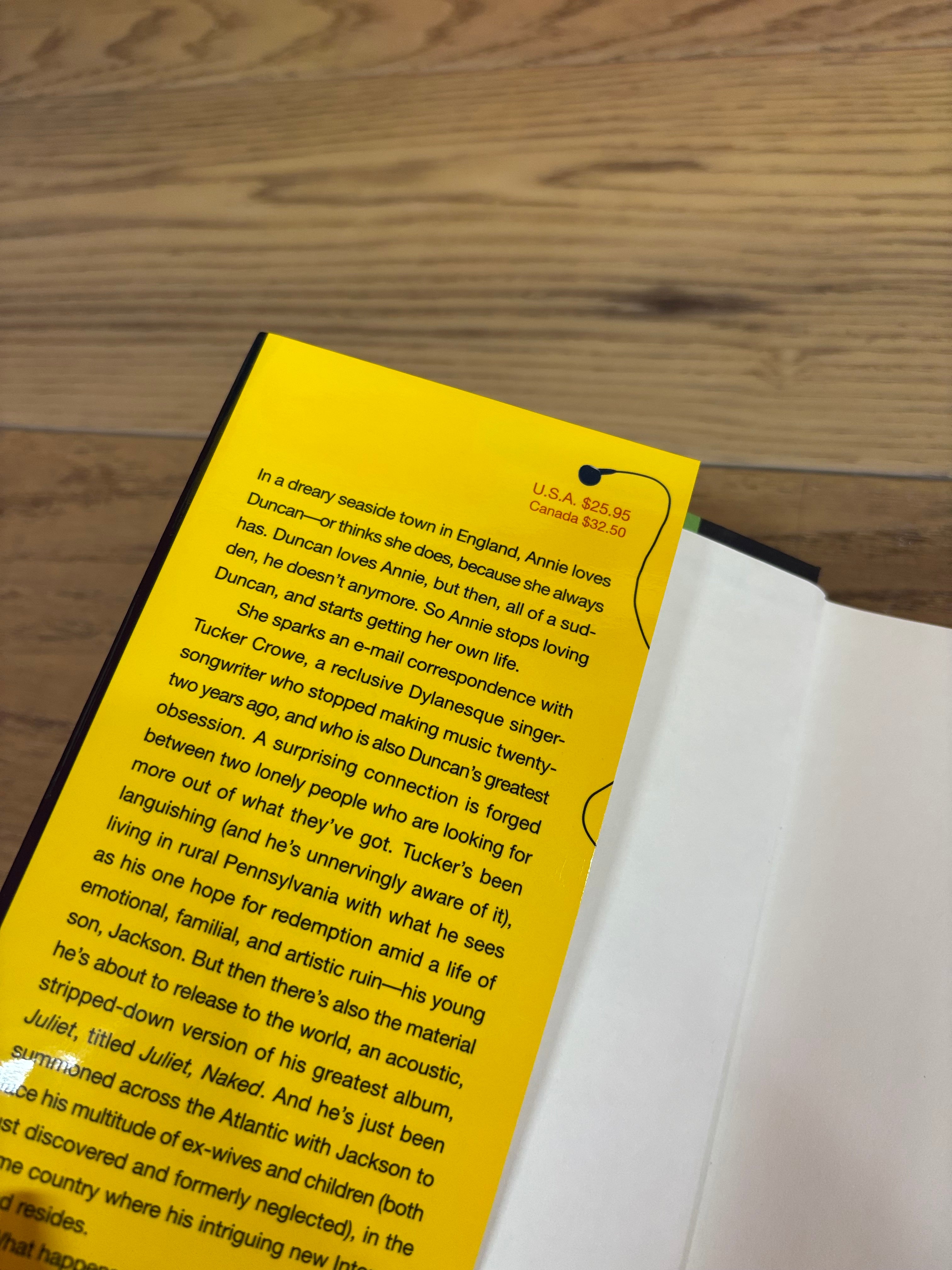 Juliet, Naked by Nick Hornby