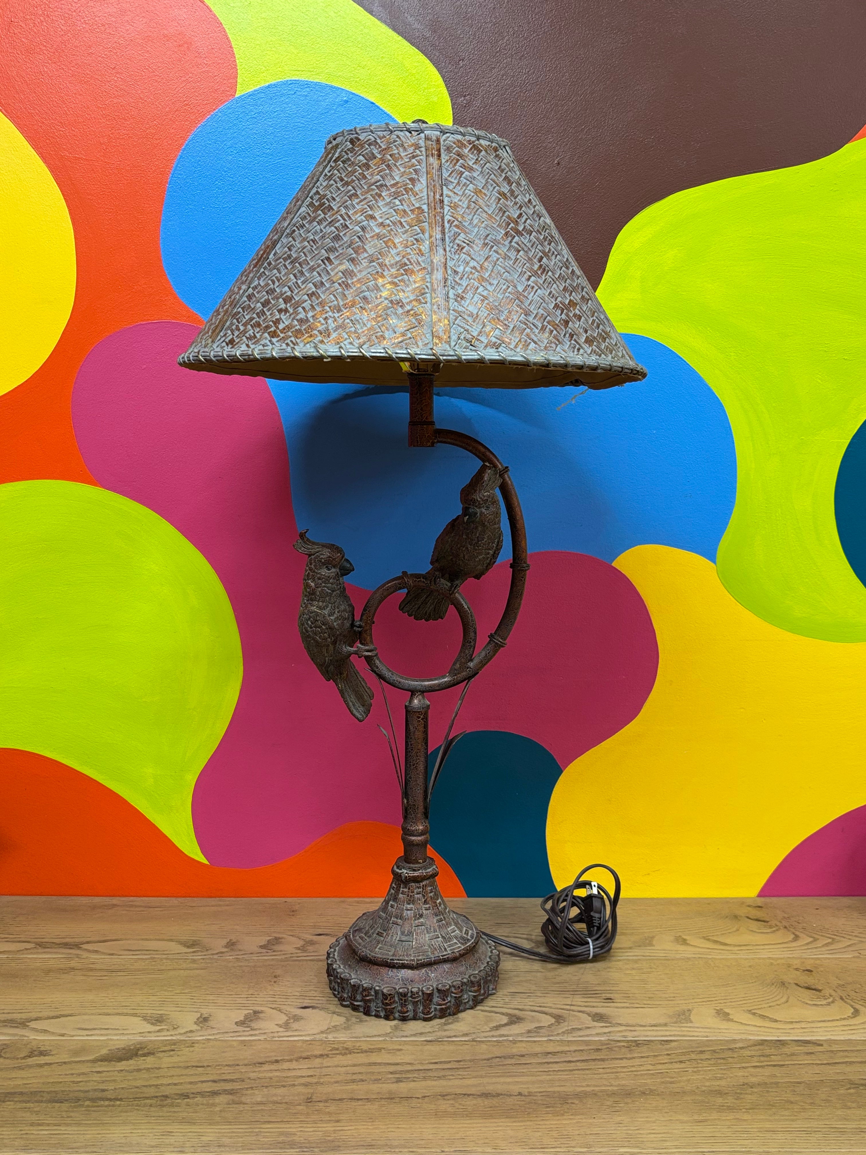 Cockatoo Table Lamp #1