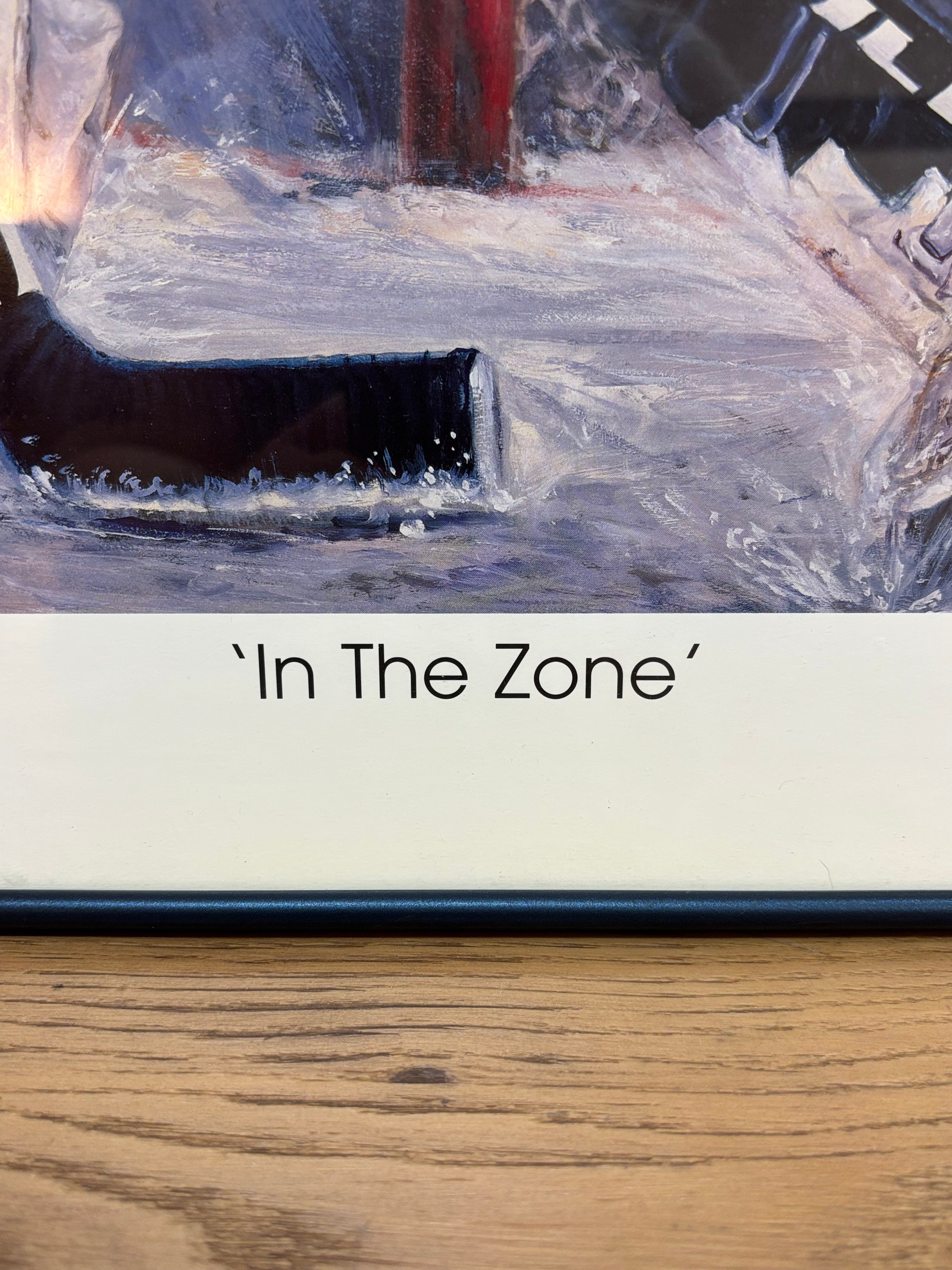 Curtis Joseph "In The Zone" Lithograph