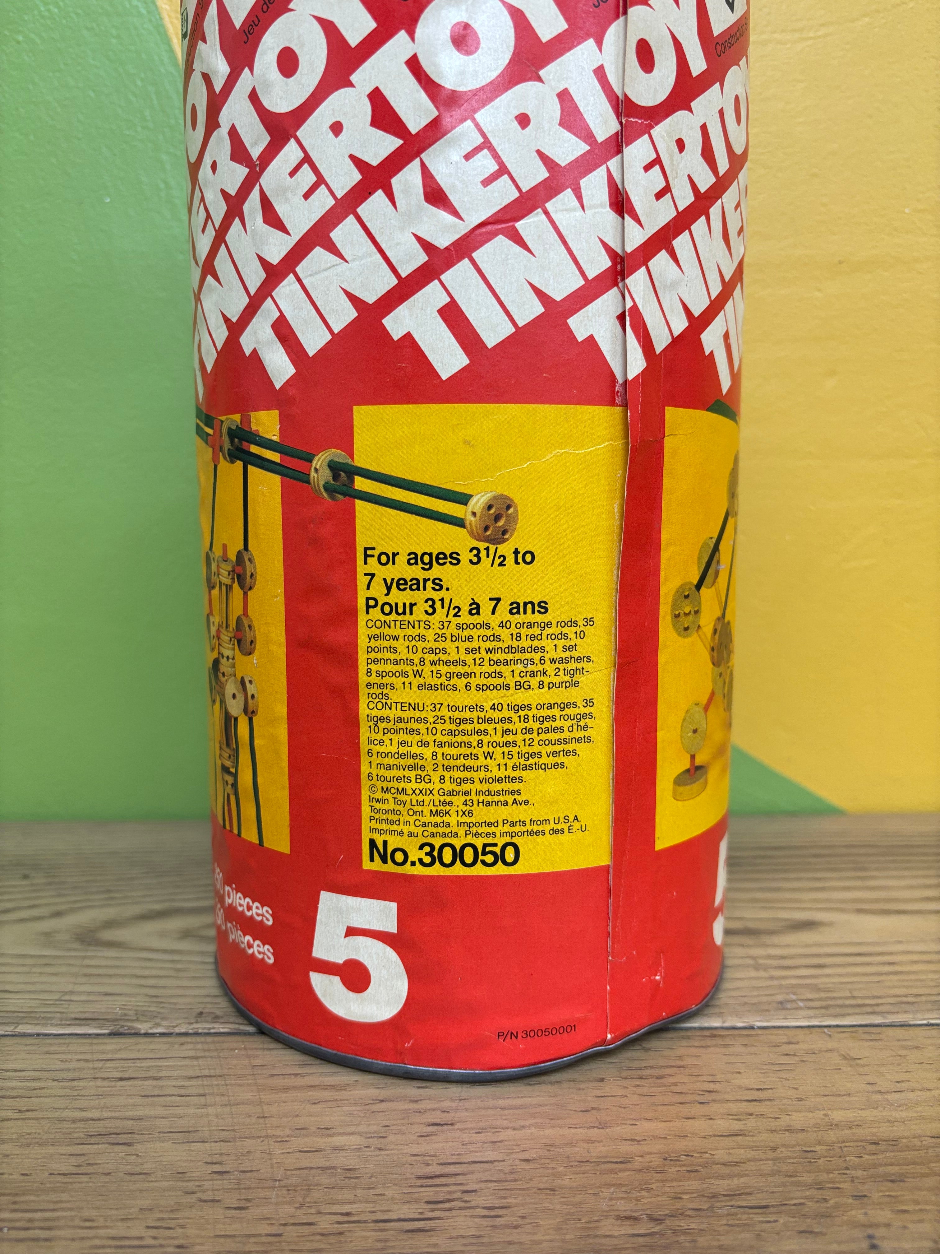 Gabriel TinkerToy Construction Set