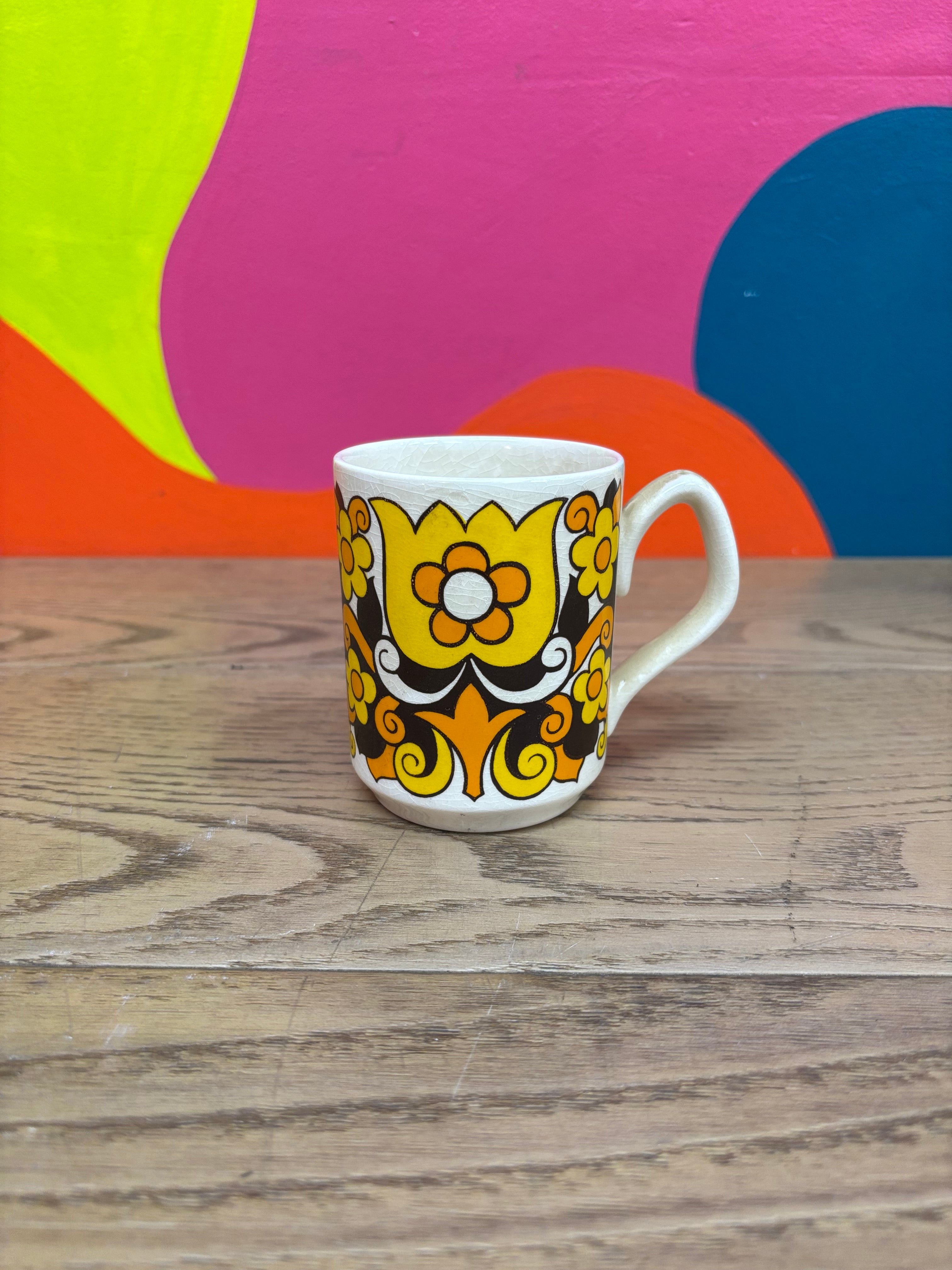Floral Mug - Sadler England (2 available)