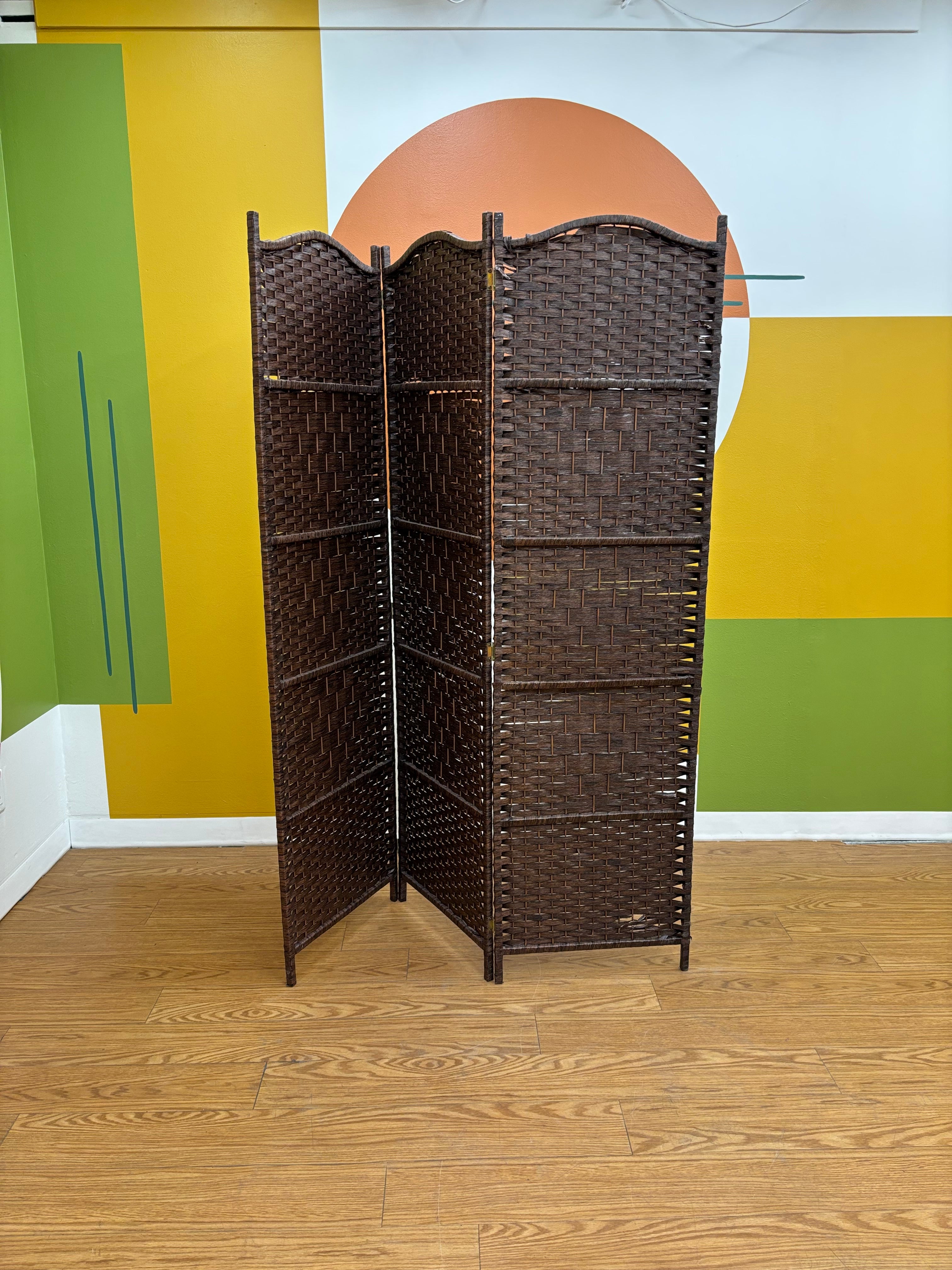 Wicker Room Divider