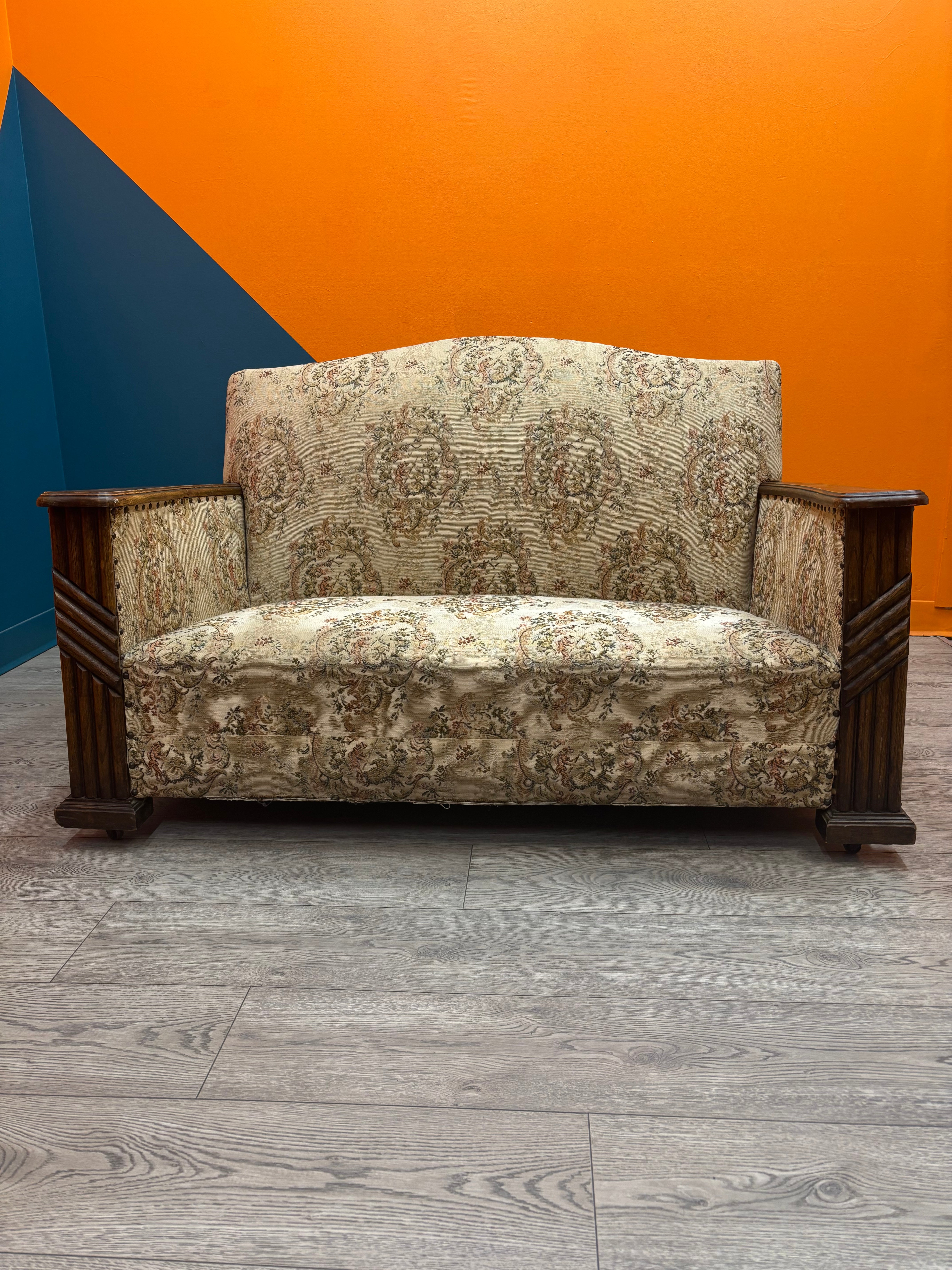Rolling Loveseat