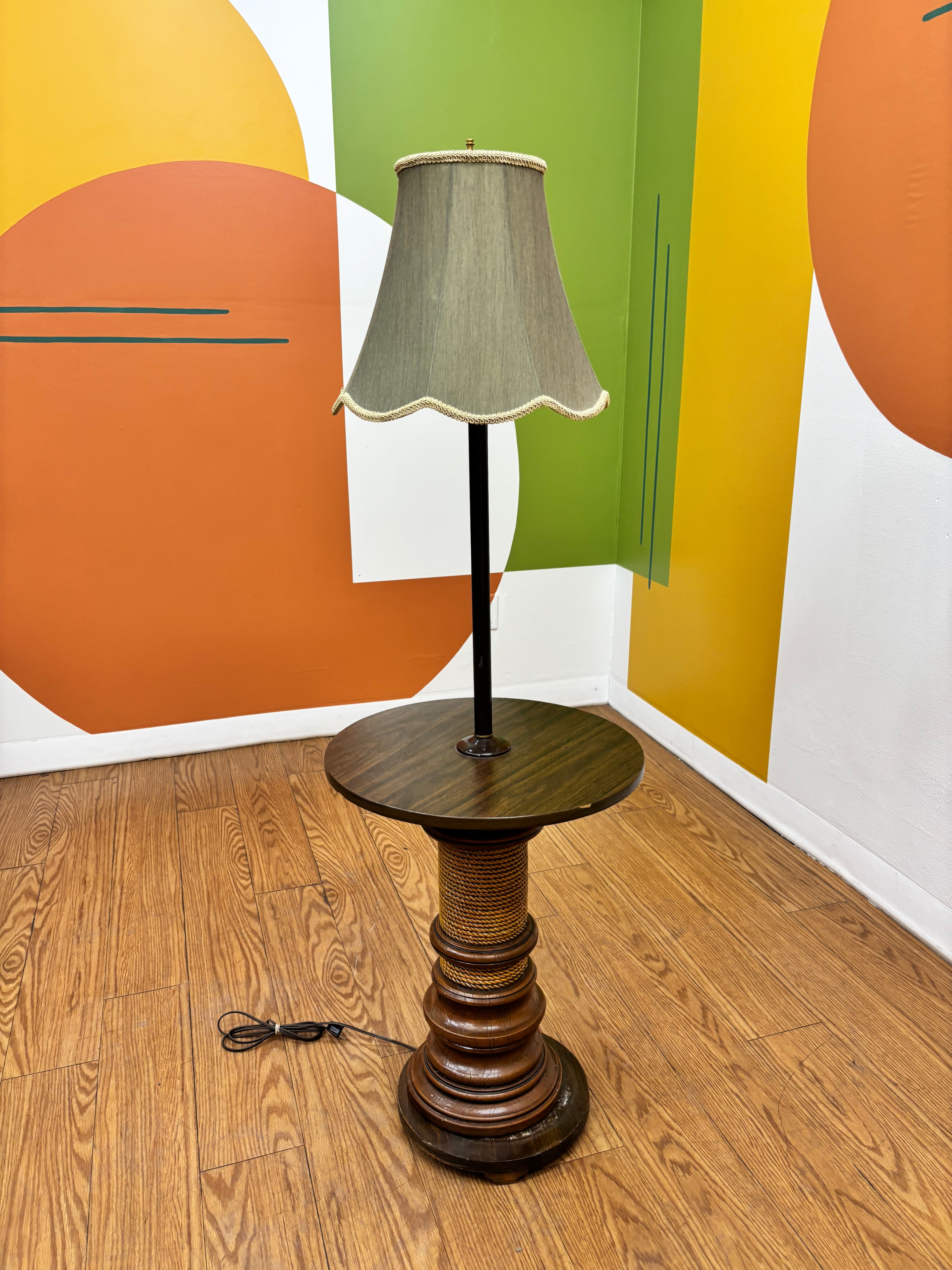 Floor Lamp Side Table