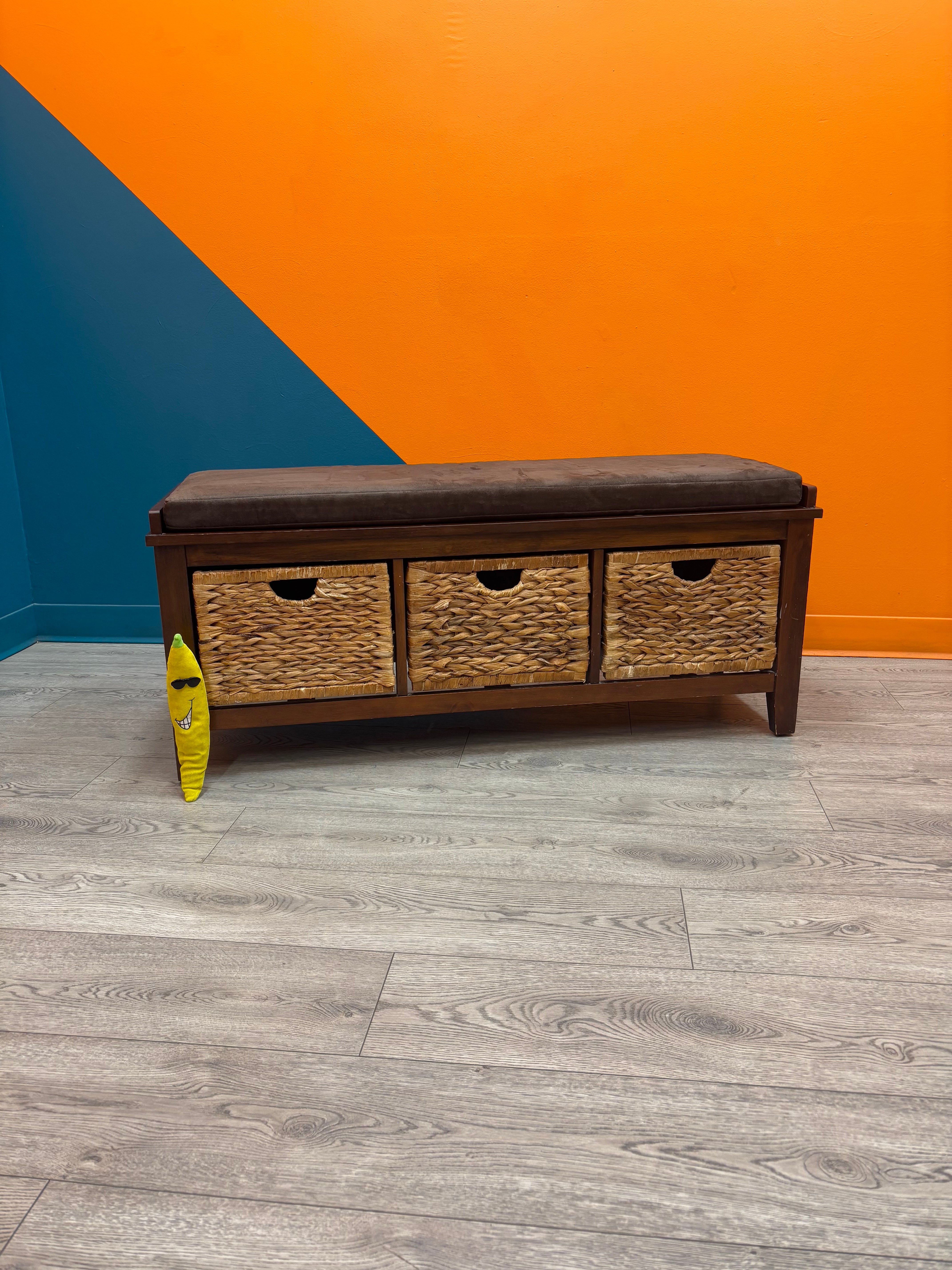 3 Drawer Storage Bench