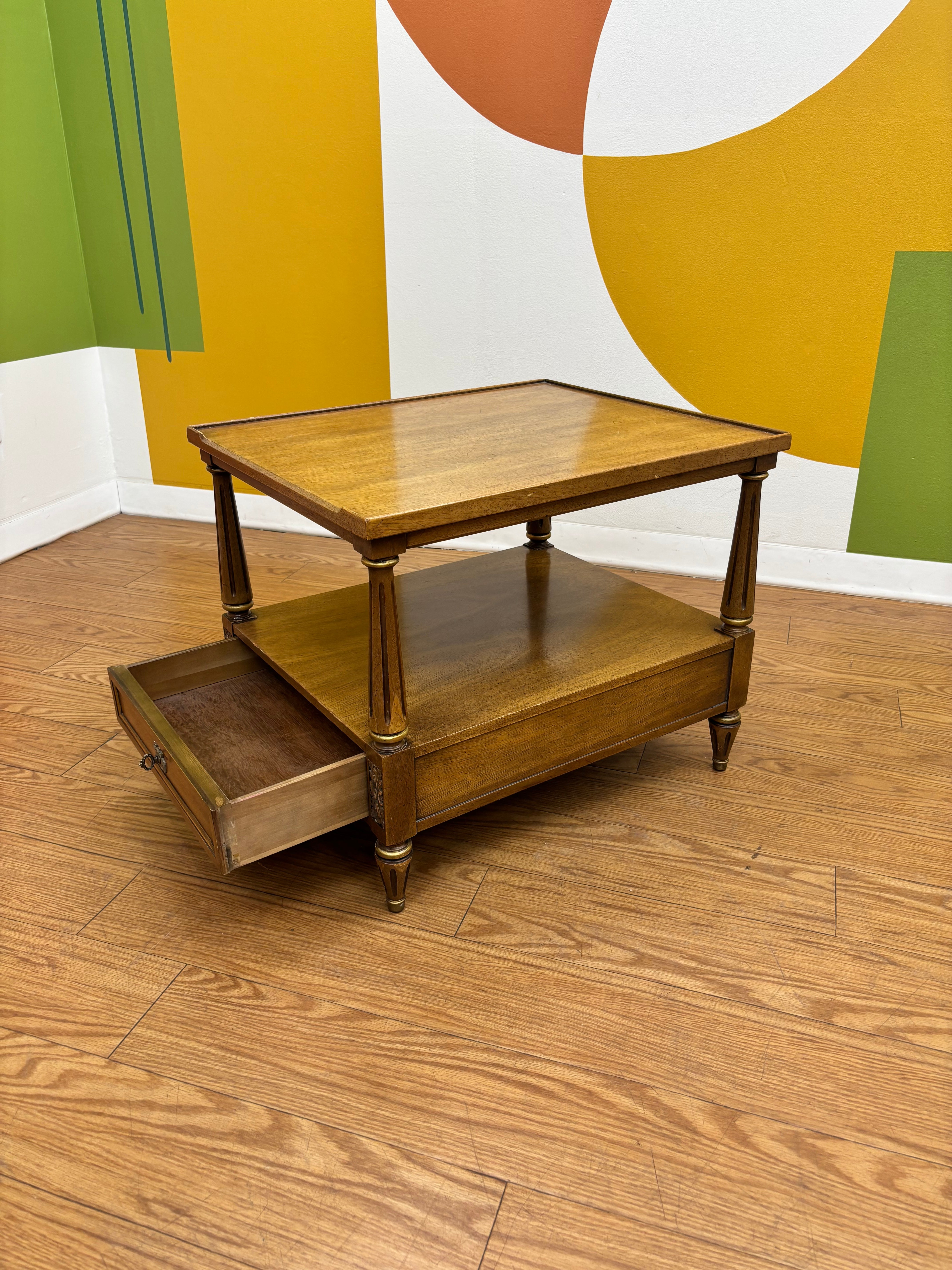 Wood Side Table