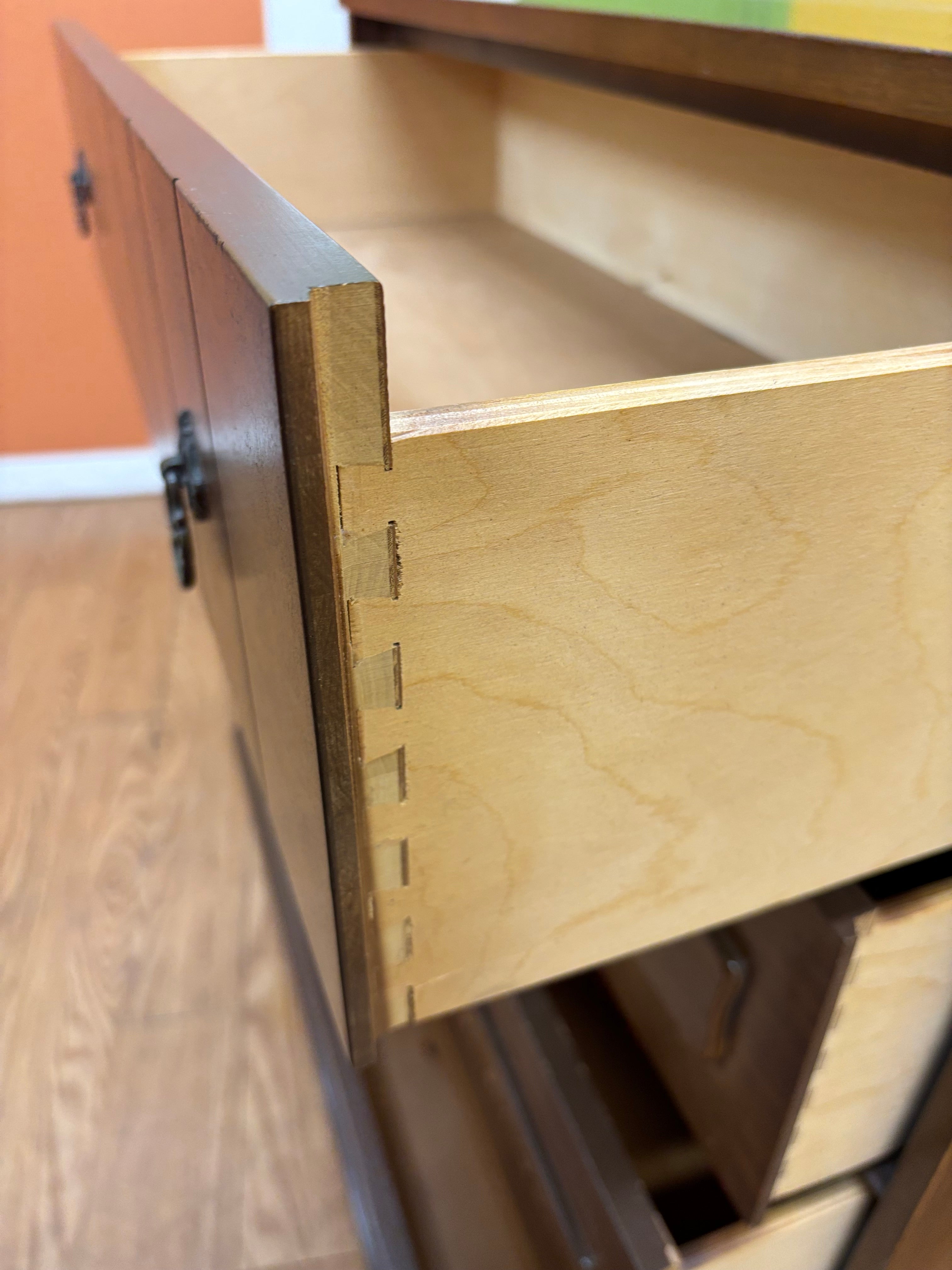 4 Drawer Wood Dresser