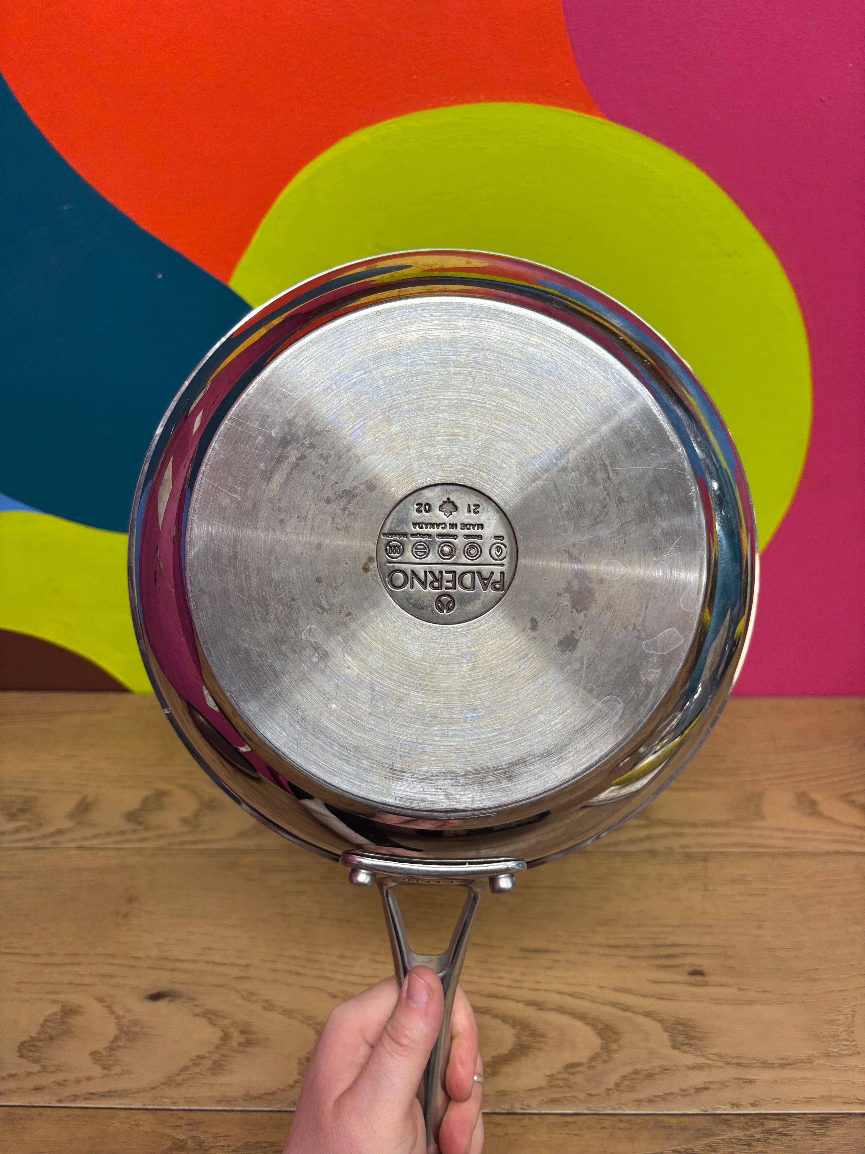 Burgundy Paderno Small Non Stick Frying Pan