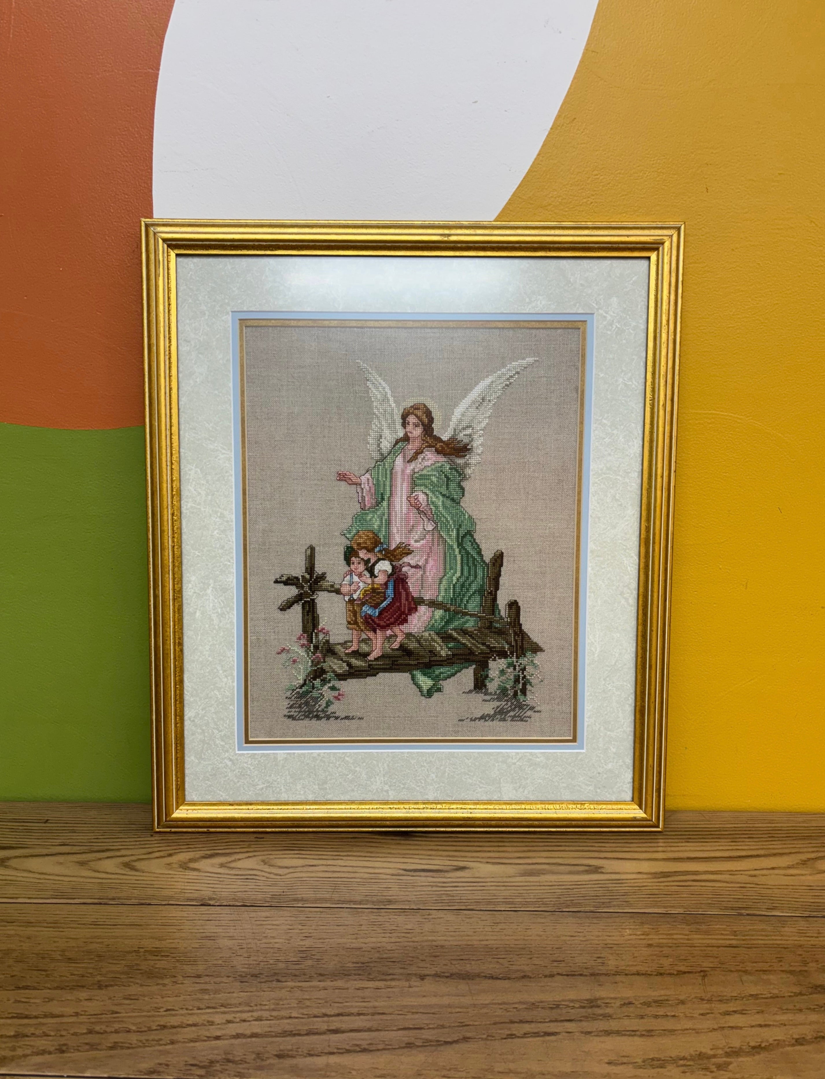 Guardian Angel Needlepoint