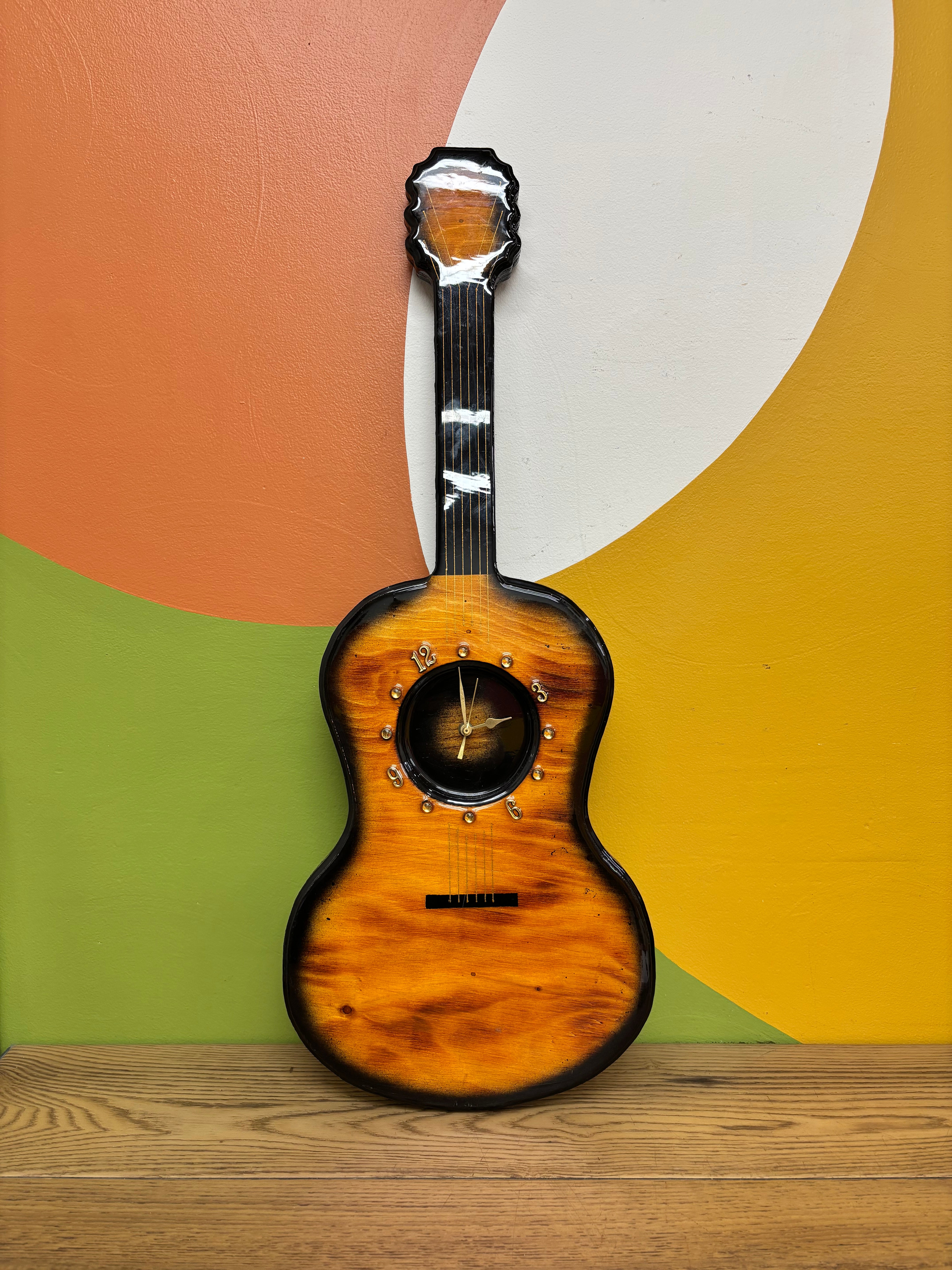 Guitar Wall Clock