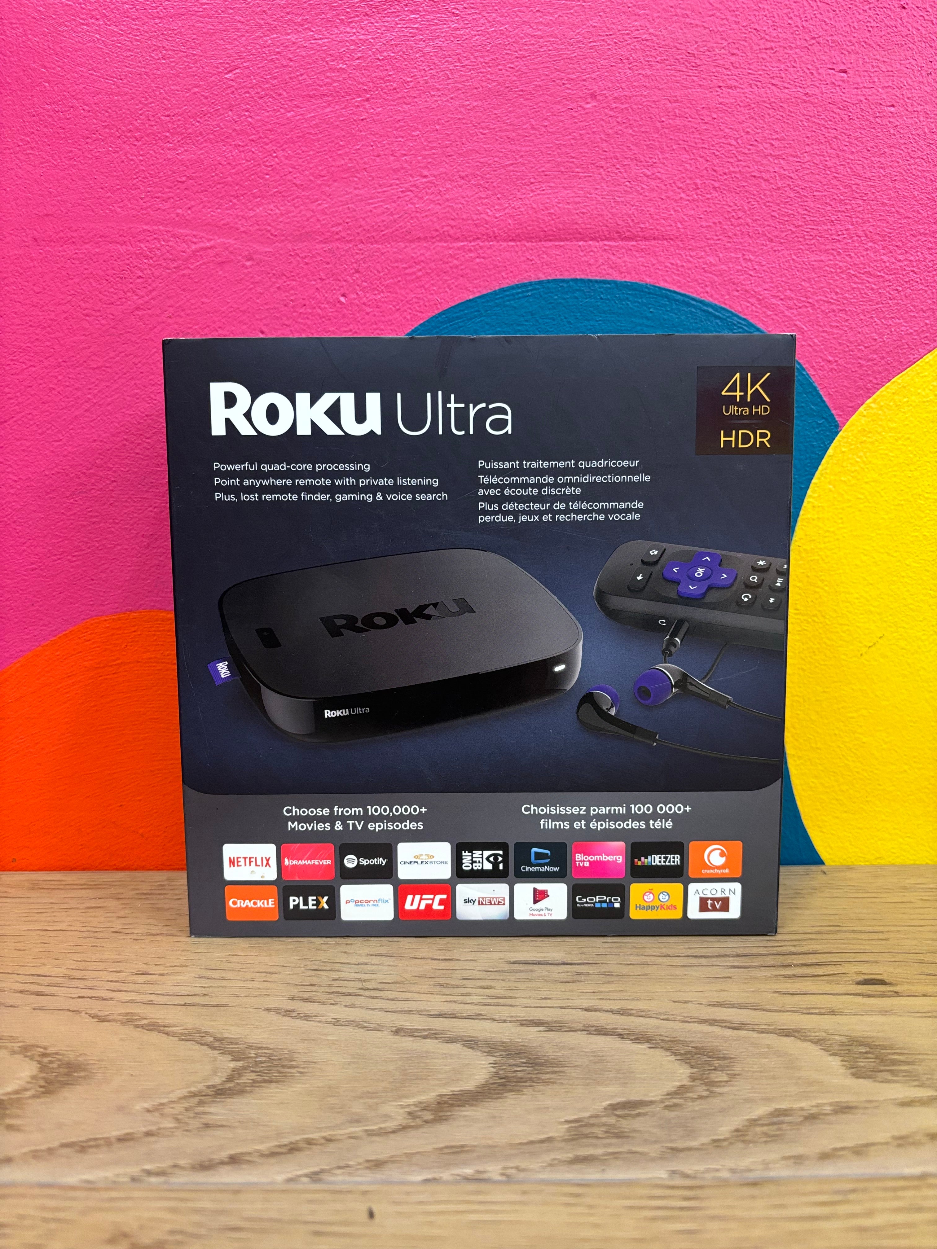 Roku Ultra Streaming Media Player