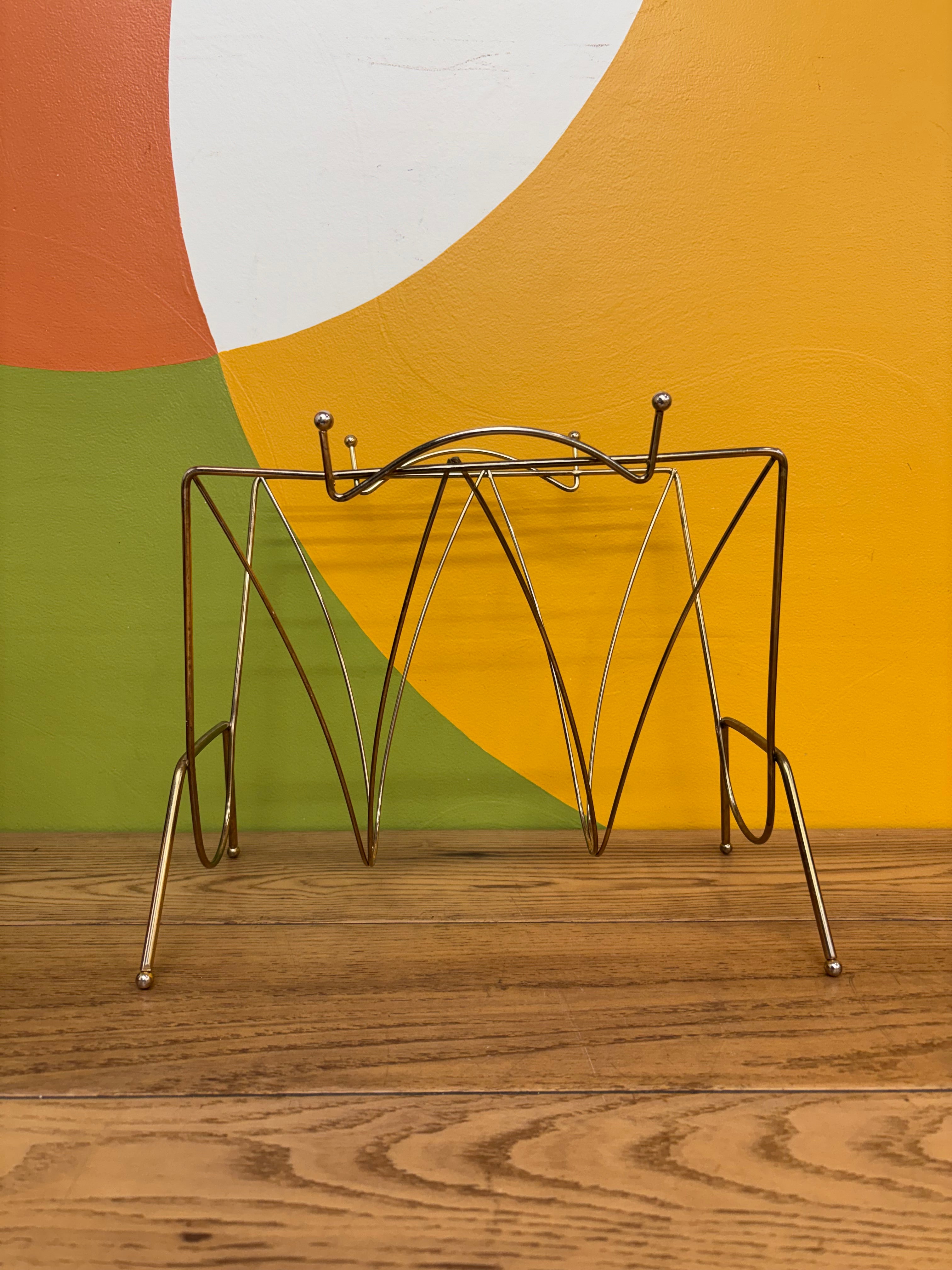 Gold Metal Magazine Holder