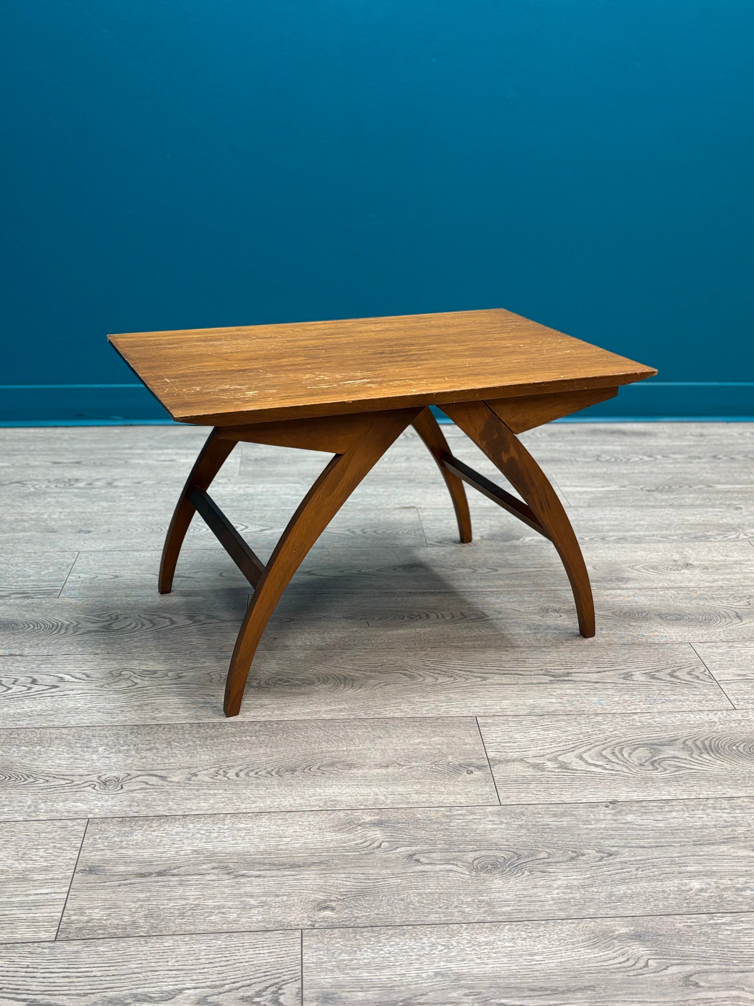 Curved Leg Side Table