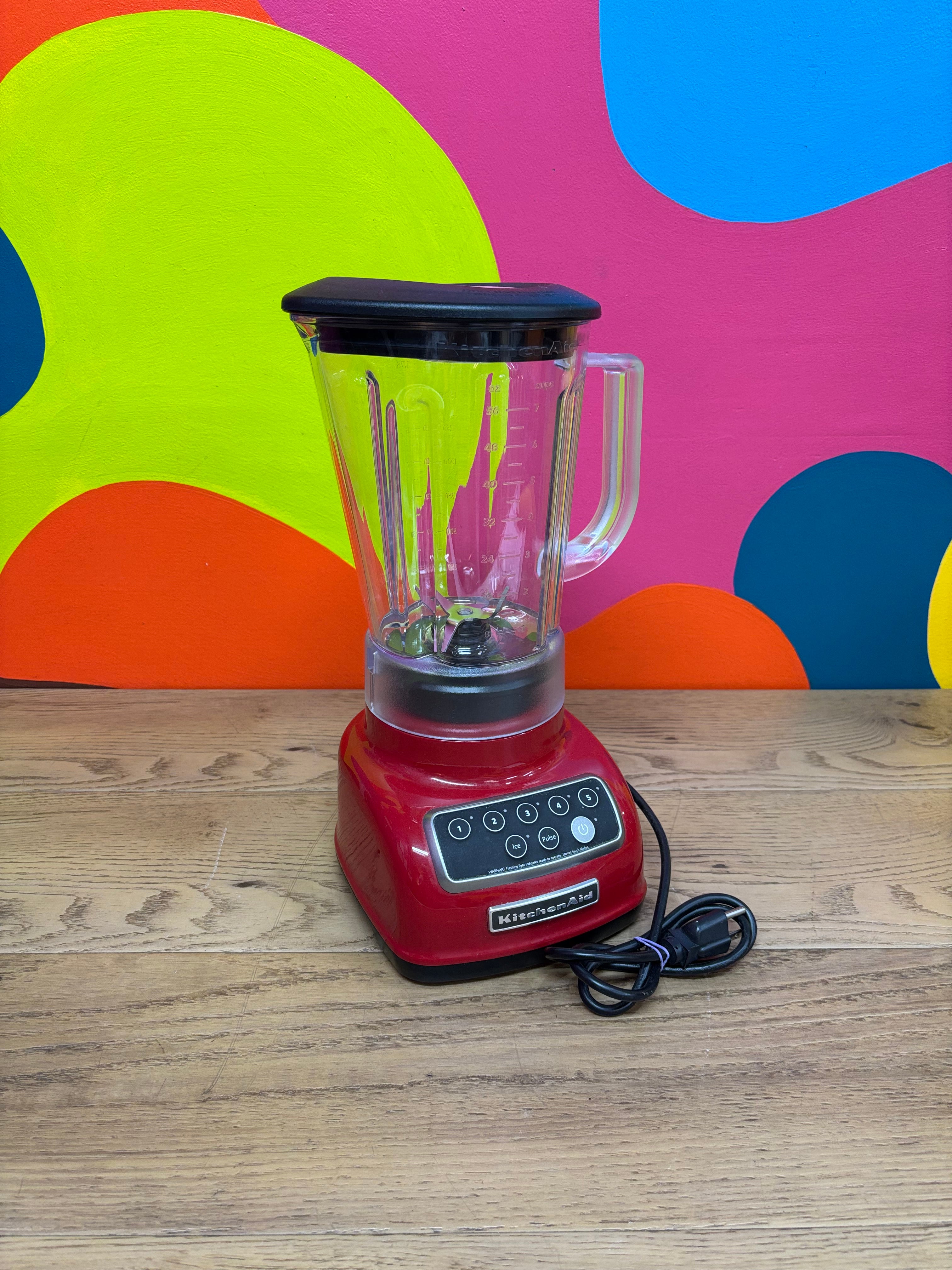 KitchenAid Classic Red 5 Speed Blender