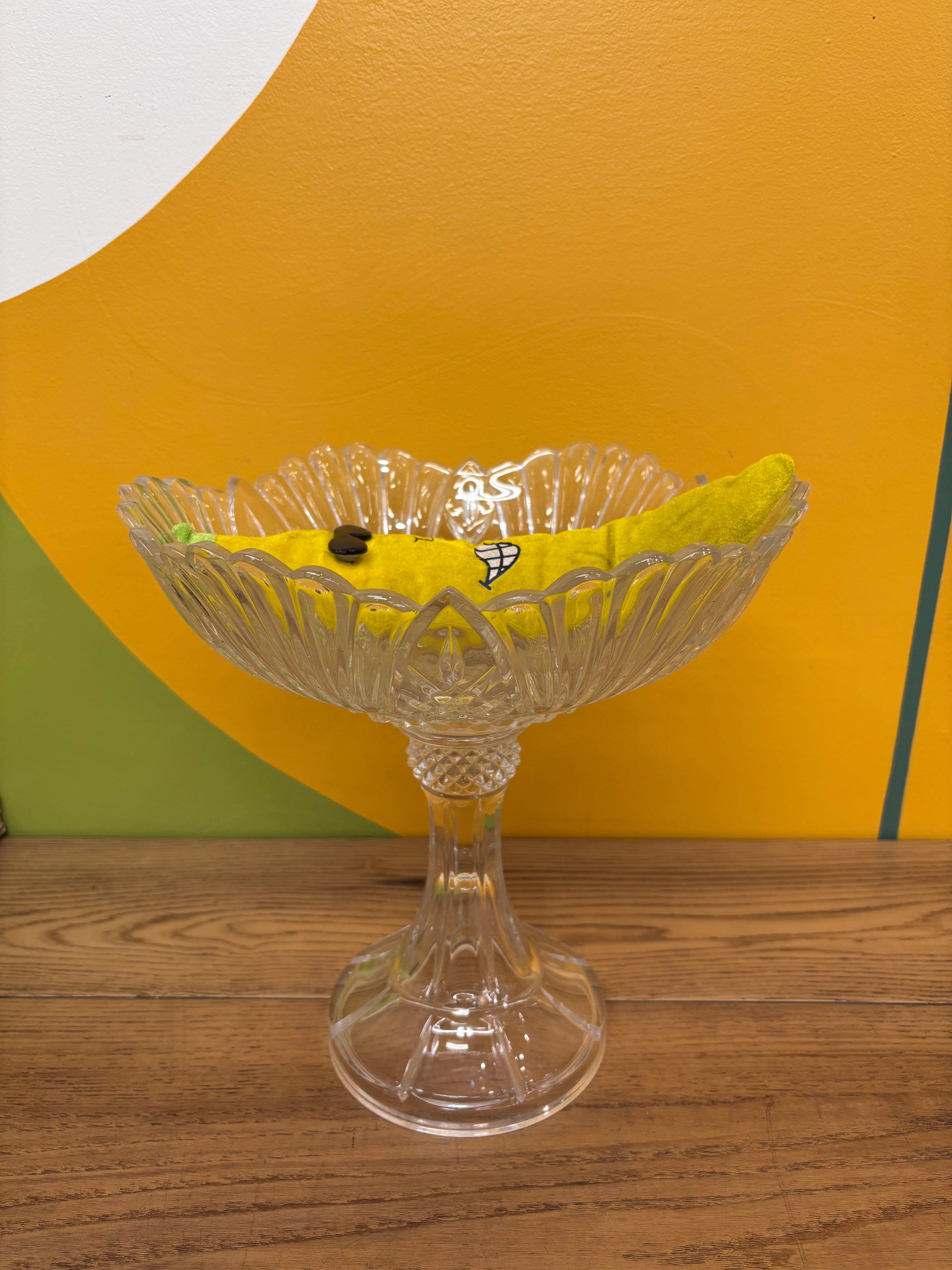 Crystal Pedestal Bowl